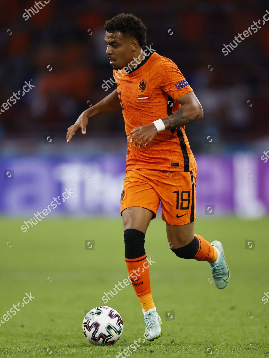 Donyell Malen Holland During Uefa Euro Editorial Stock Photo - Stock ...