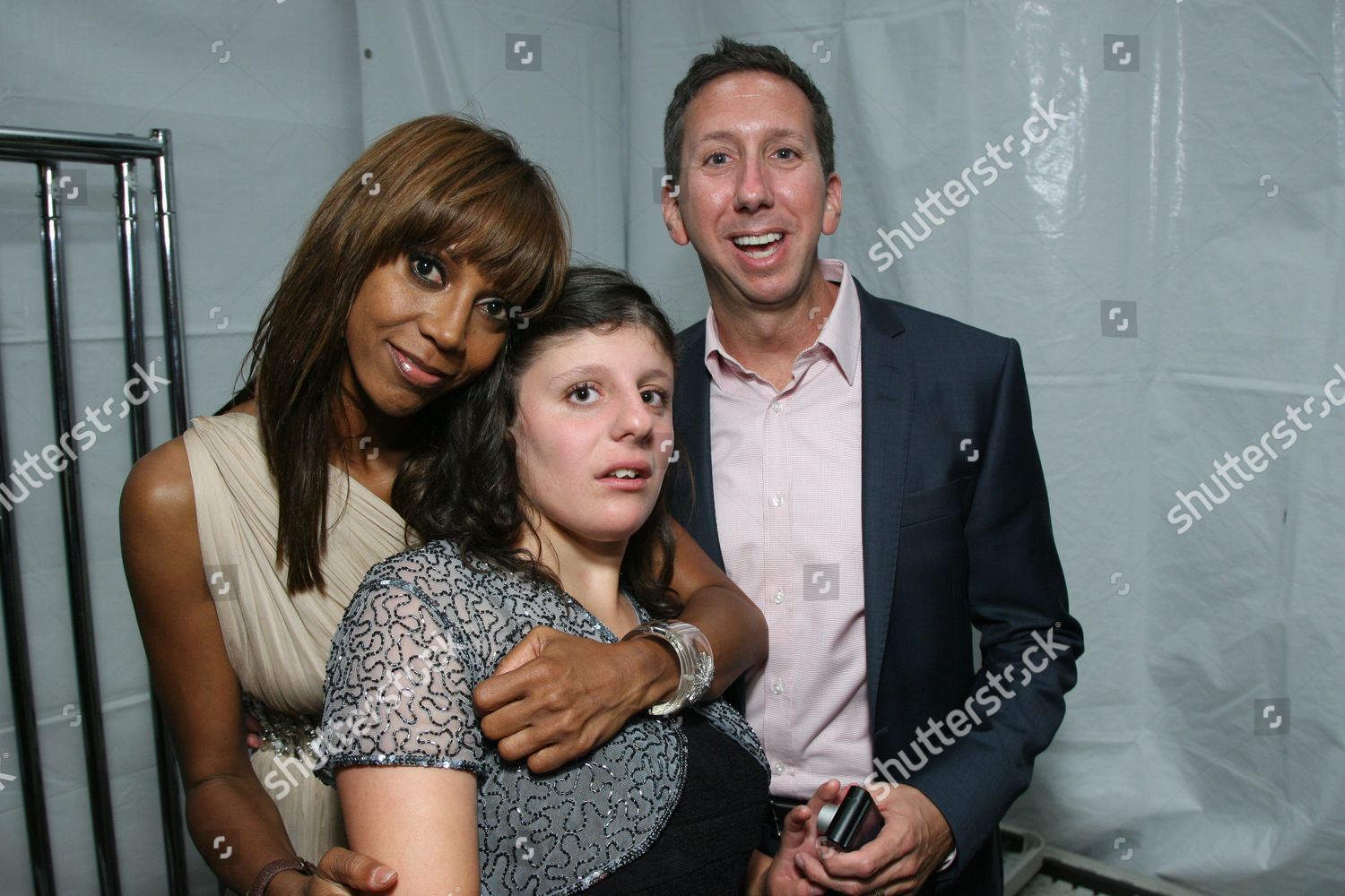 Holly Robinson Peete Carly Fleischmann Father Editorial Stock Photo ...