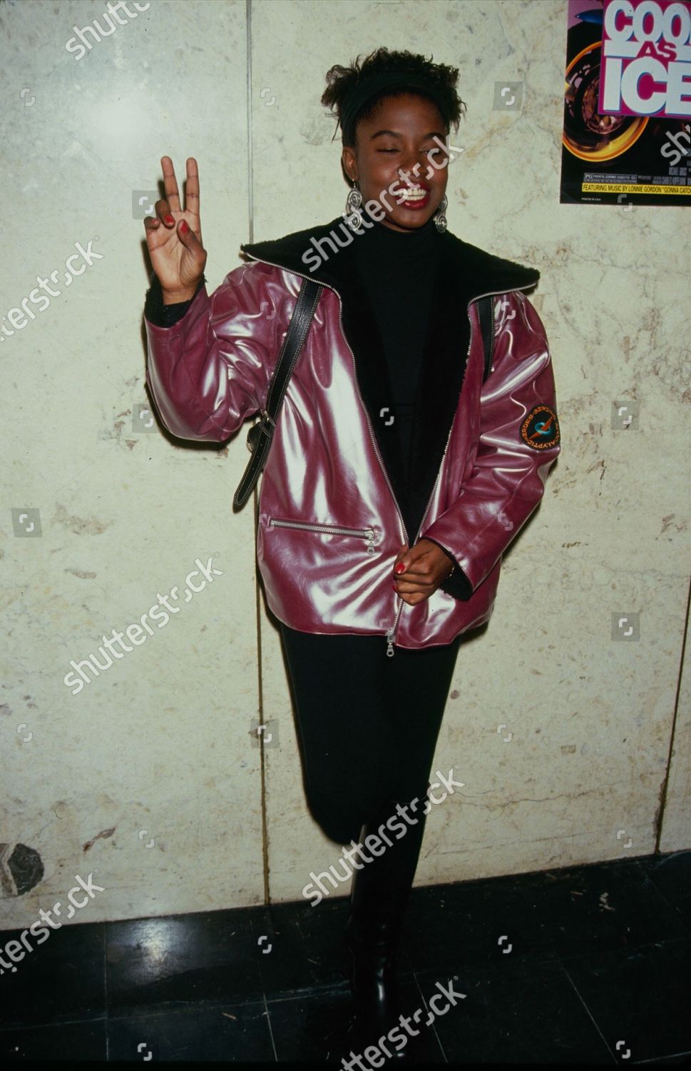 American Rapper Princessa Gives Peace Sign Editorial Stock Photo ...