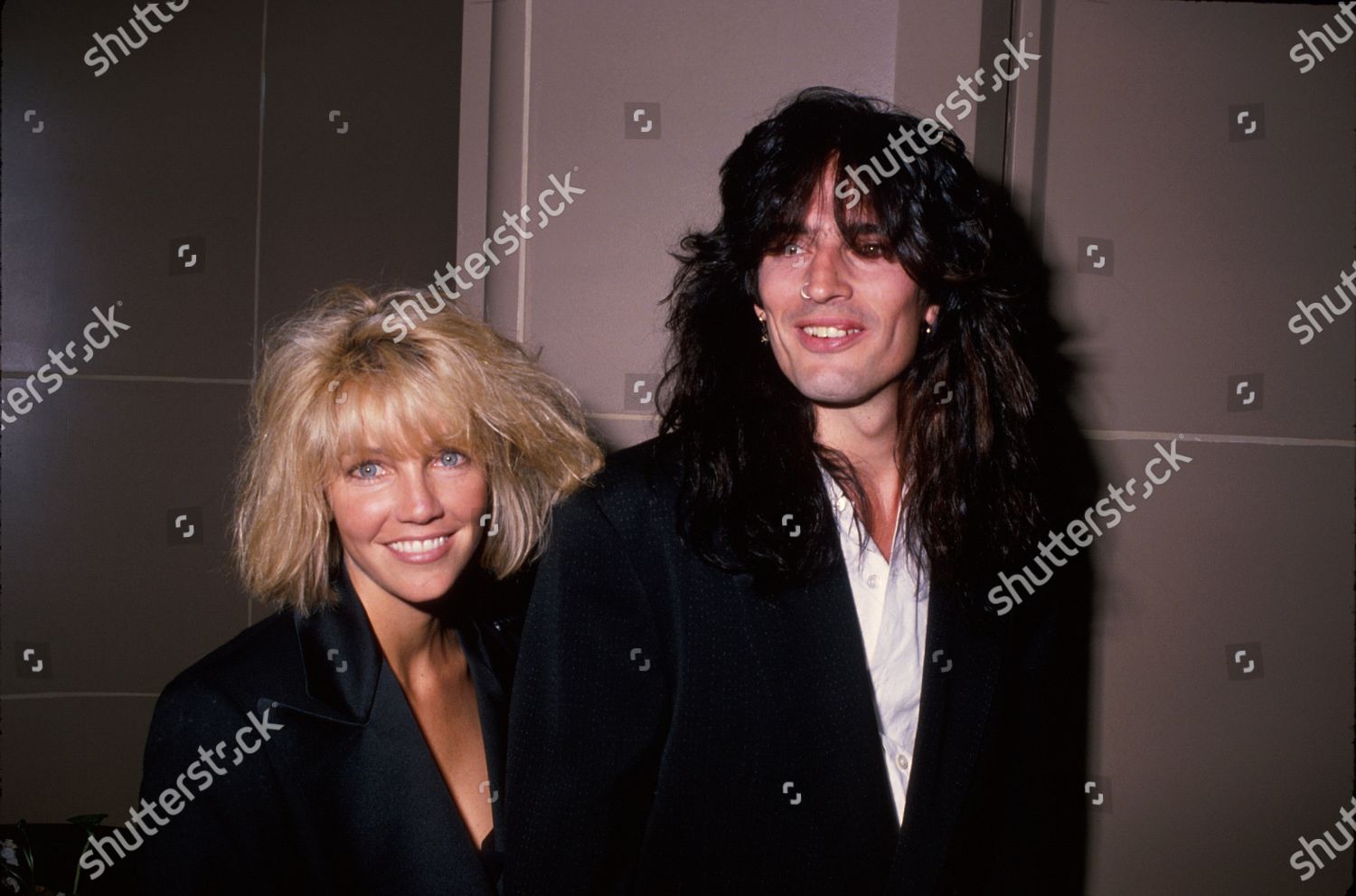 Actress Heather Locklear Husband Musician Tommy Editorial Stock Photo ...