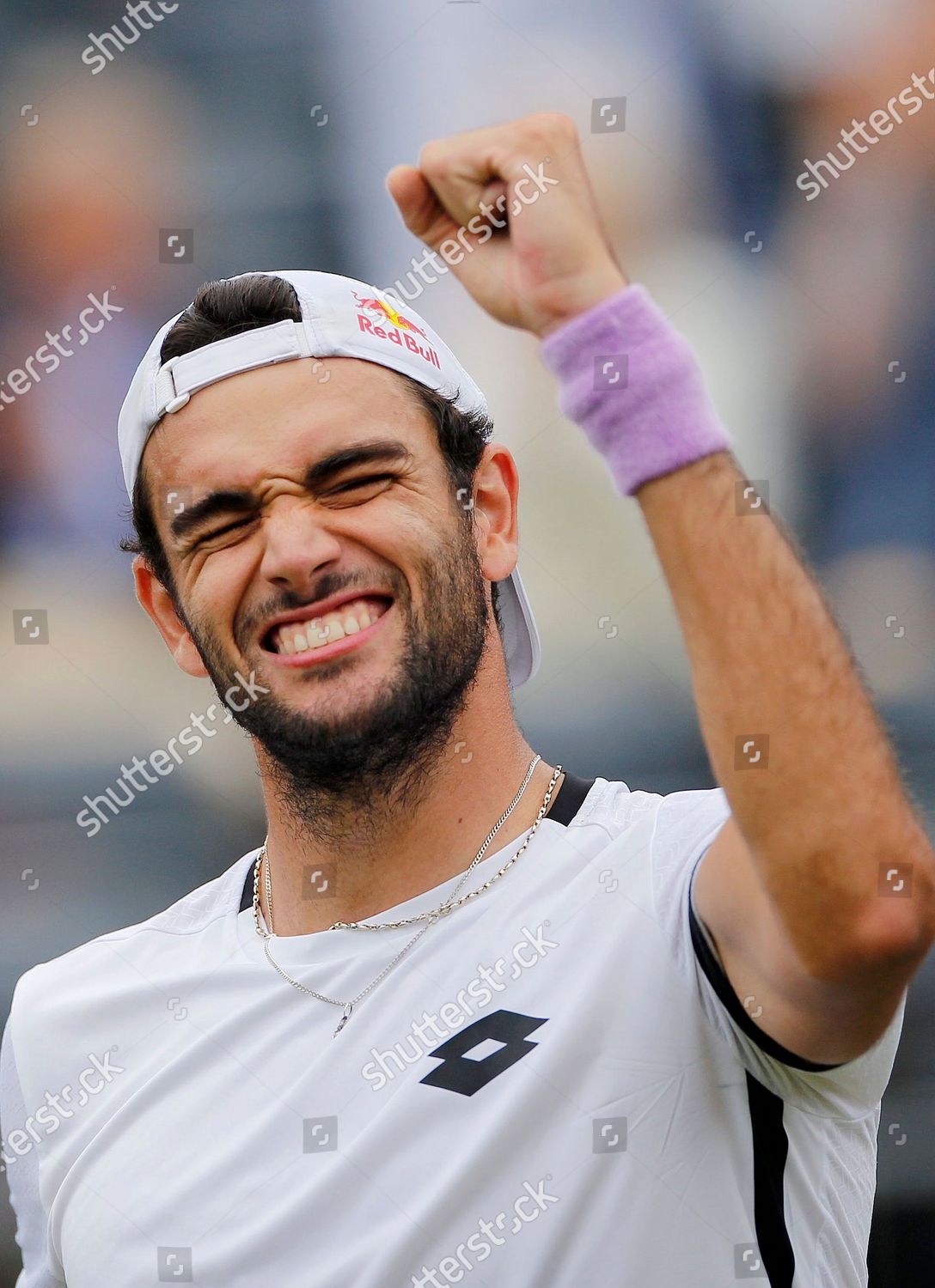 Matteo Berrettini Italy Celebrates Editorial Stock Photo - Stock Image