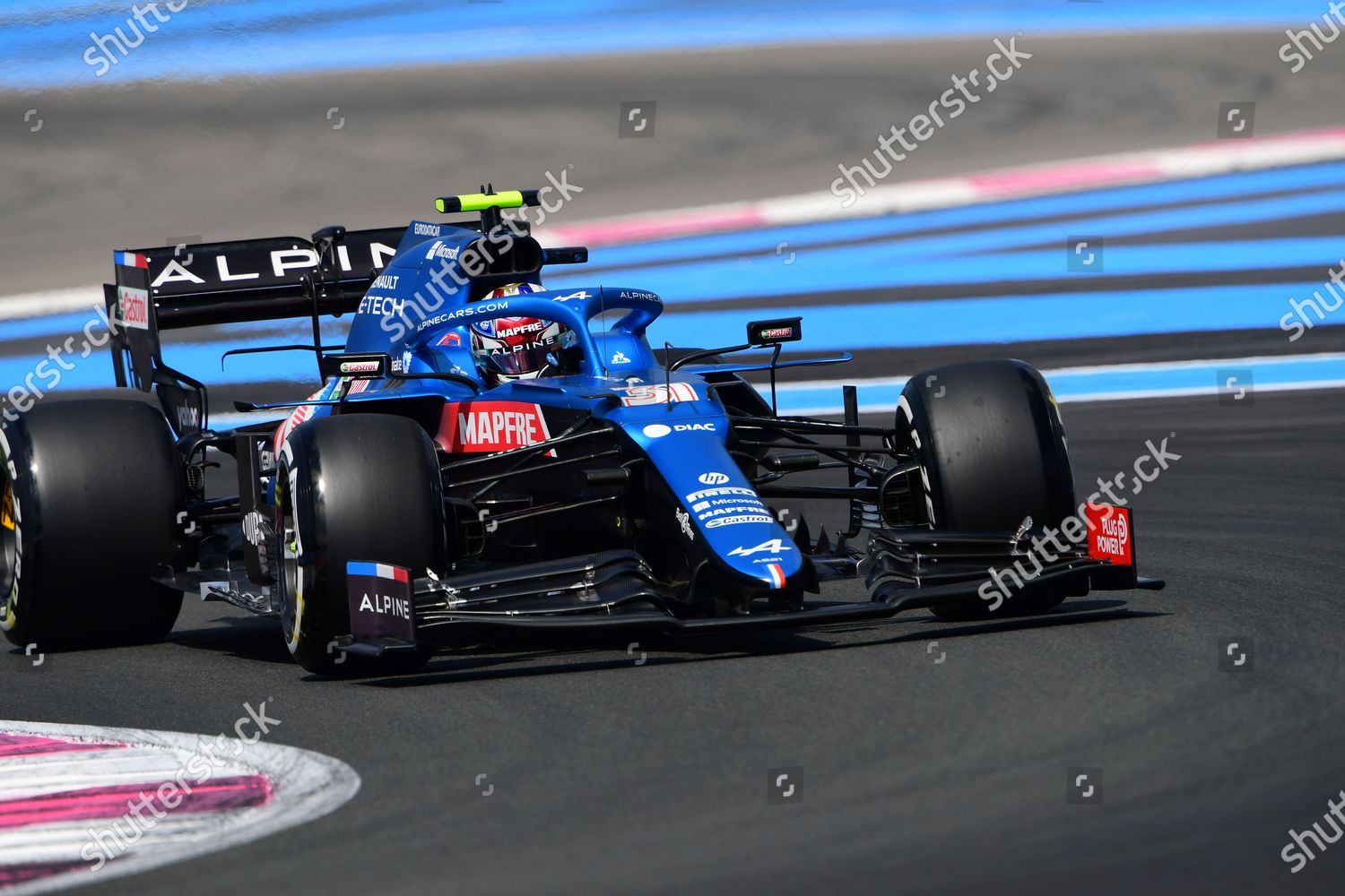 Esteban Ocon Alpine F1 Team Drive Editorial Stock Photo - Stock Image ...