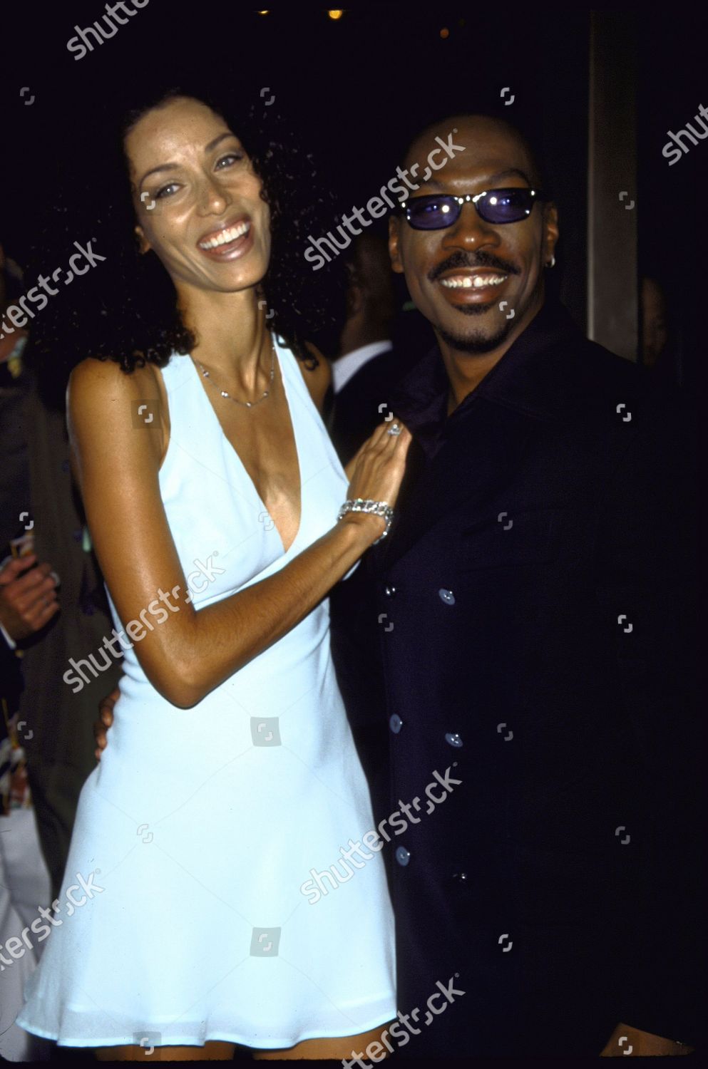 Comedianactor Eddie Murphy Wife Nicole Mitchell Editorial Stock Photo