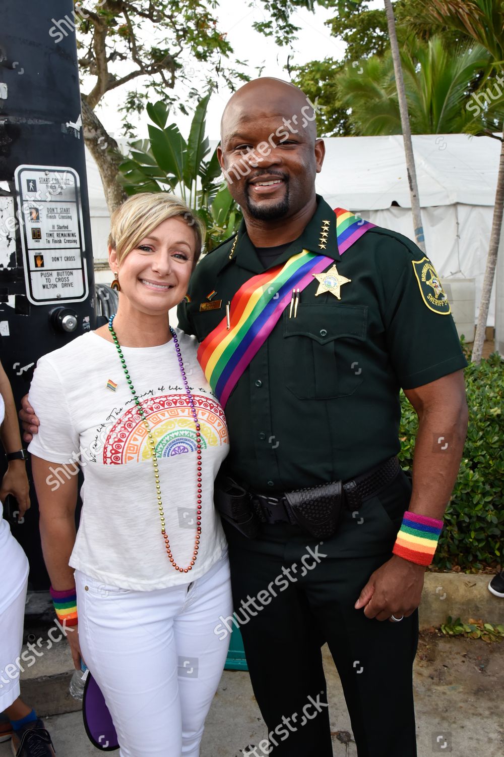 Broward Sheriff Gregory Tony On Right Editorial Stock Photo Stock Image Shutterstock