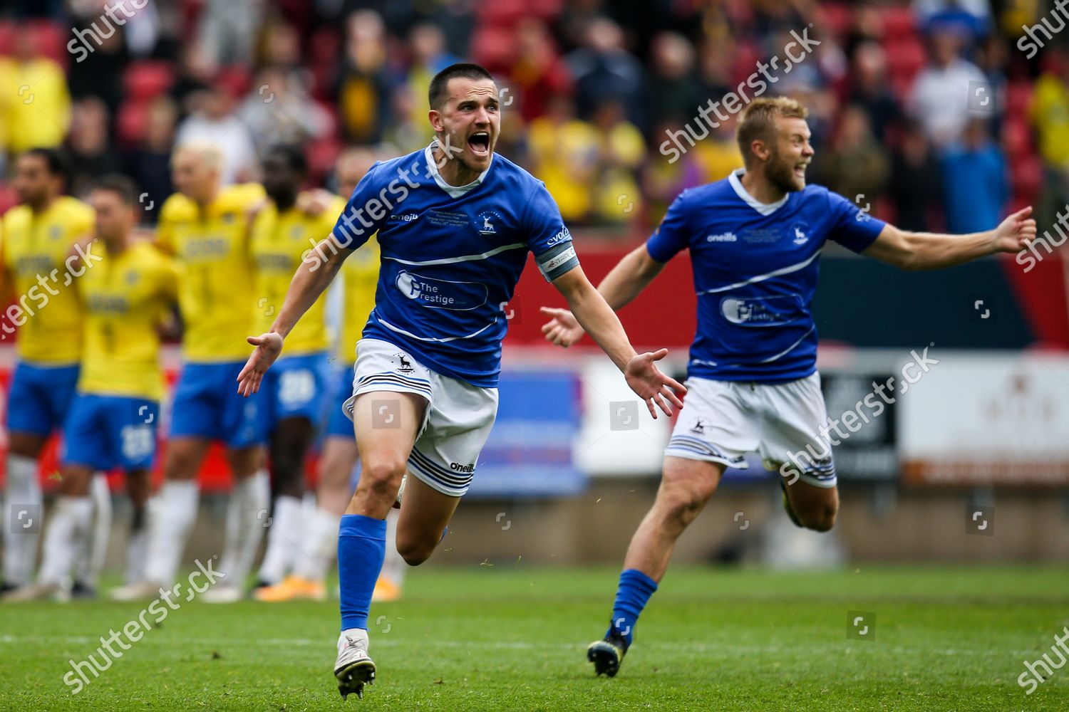 Ryan Donaldson Hartlepool United Nicky Featherstone Editorial Stock ...