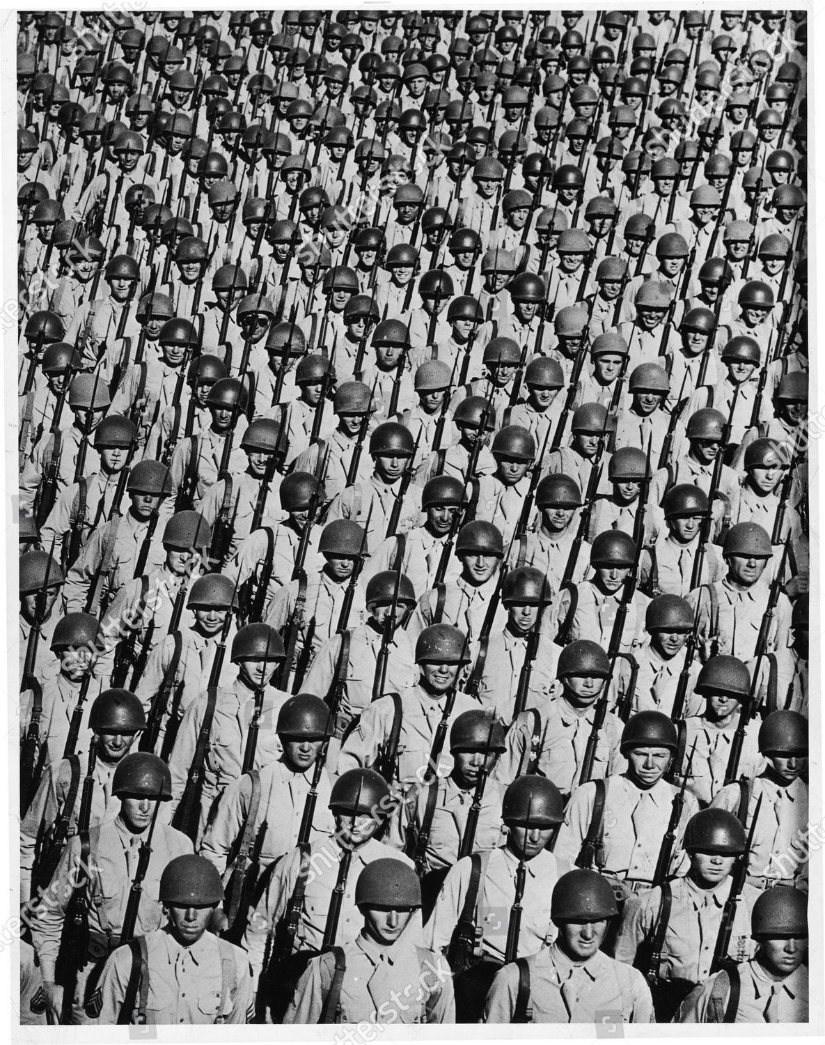 Elevated View United States Infantrymen On Editorial Stock Photo ...