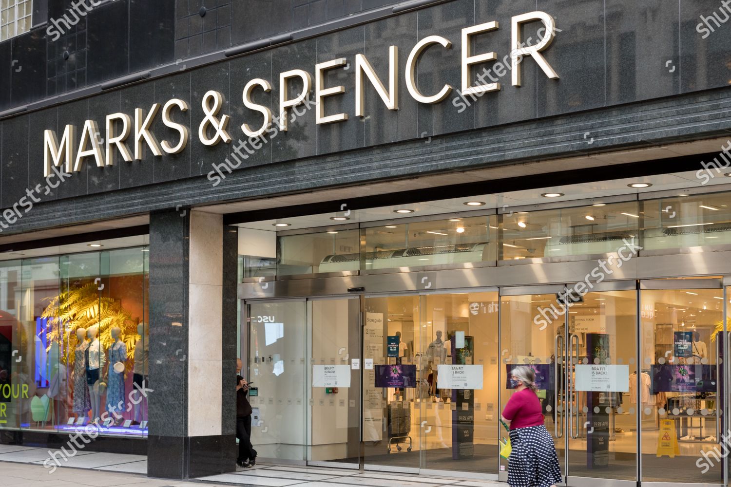 Marks Spencer Logo Seen One Their Editorial Stock Photo - Stock Image ...