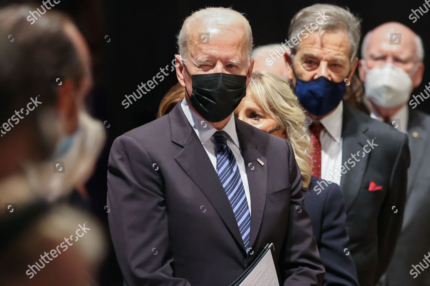 Us President Joe Biden Winks Attendee Editorial Stock Photo - Stock ...