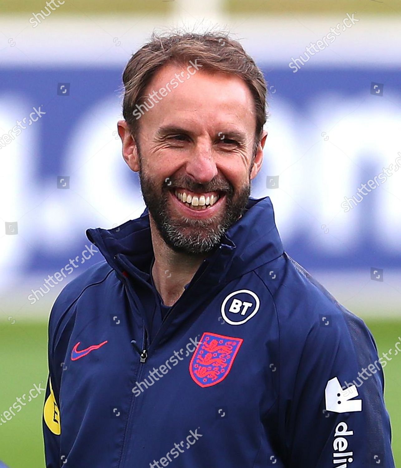 England Manager Gareth Southgate Smiles Editorial Stock Photo - Stock ...