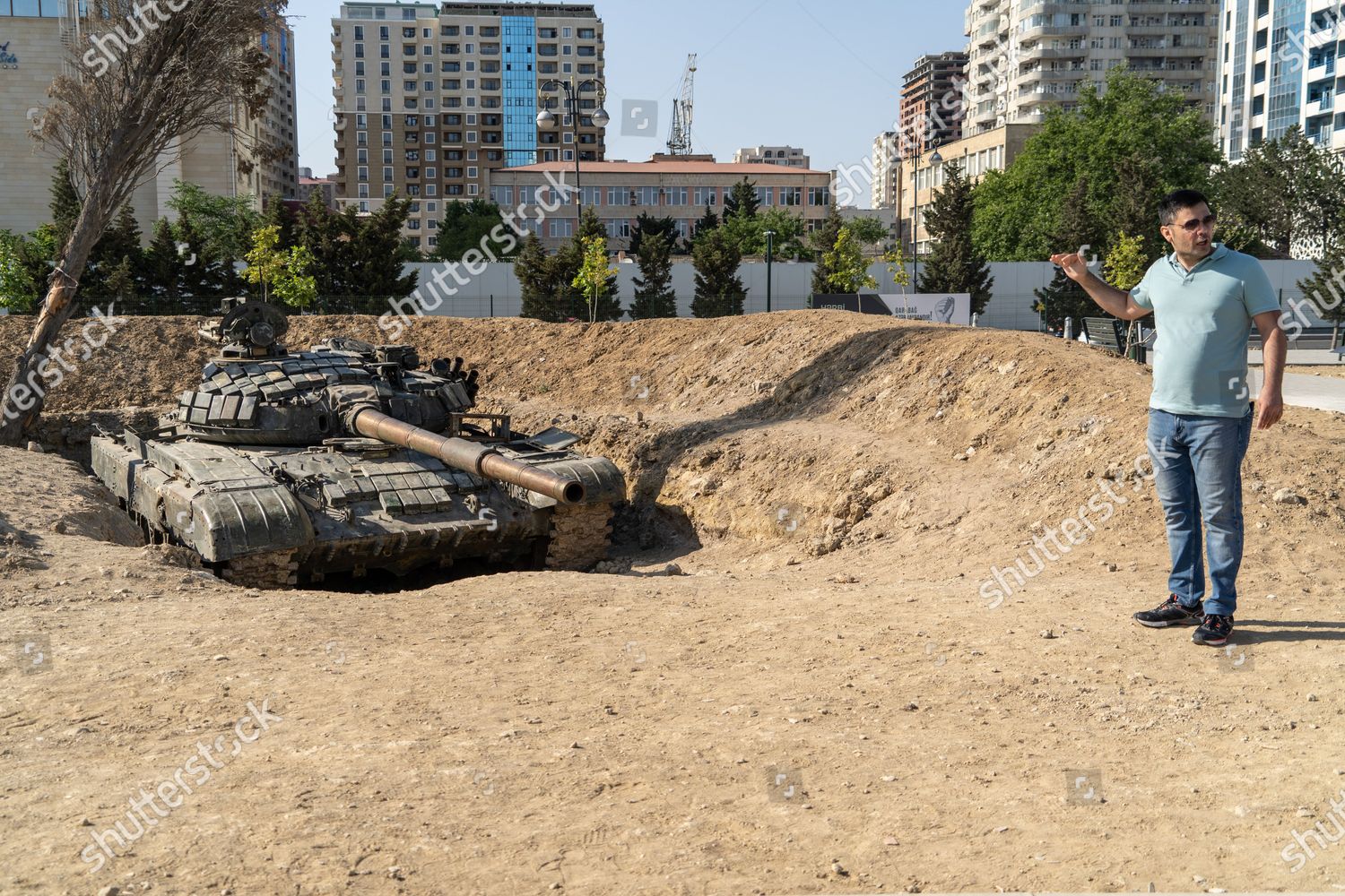 Father Shows His Son Armenian Military Editorial Stock Photo - Stock ...