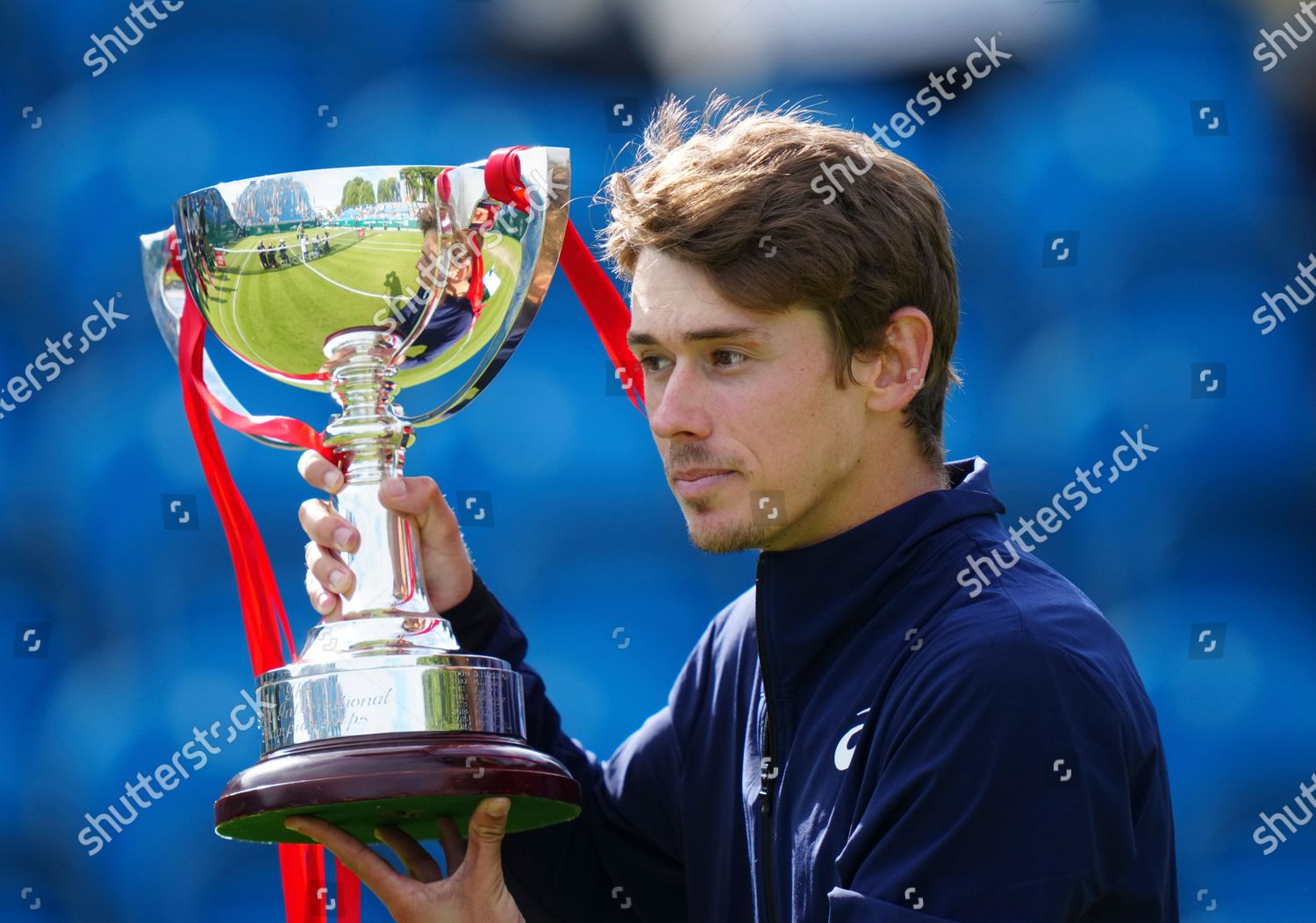 Championship Winner Alex De Minaur Australia Editorial Stock Photo