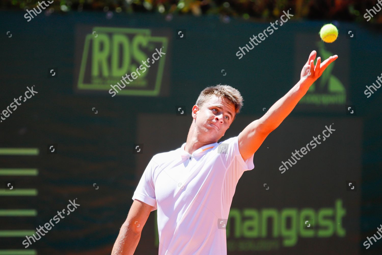 Croatian Tennis Player Duje Ajdukovic During Editorial Stock Photo