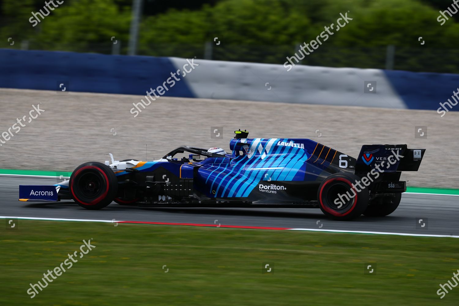 06 Nicholas Latifi Williams Racing Mercedes Editorial Stock Photo