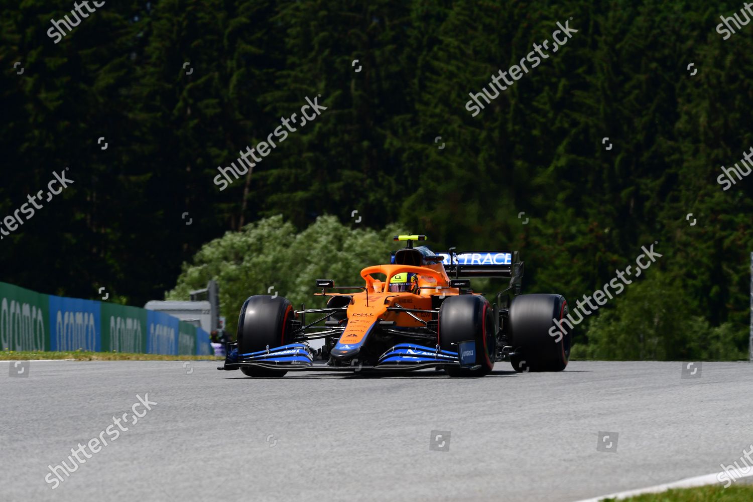 Lando Norris Mclaren F1 Team Drive Editorial Stock Photo - Stock Image ...