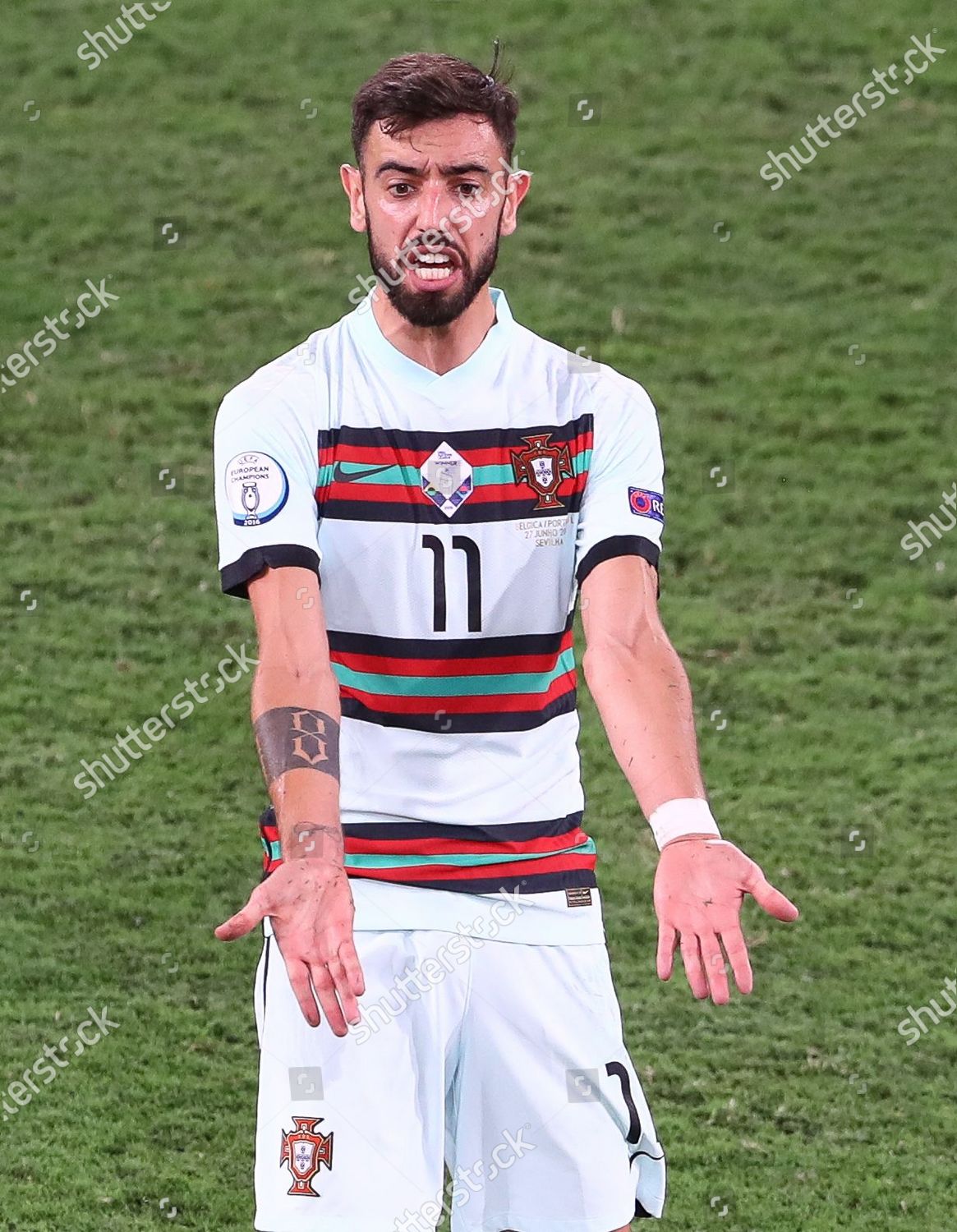 Bruno Fernandes Portugal Looks Frustrated Editorial Stock Photo - Stock ...