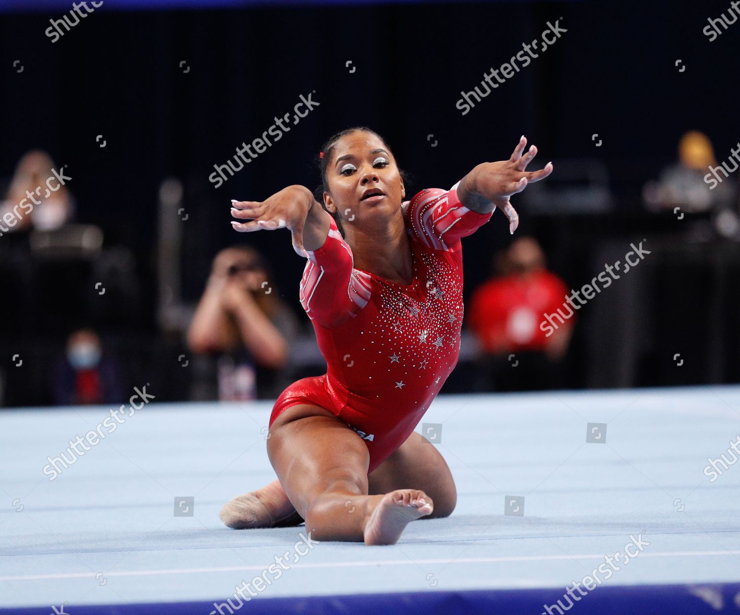 Jordan Chiles Performs Her Floor Routine Editorial Stock Photo Stock