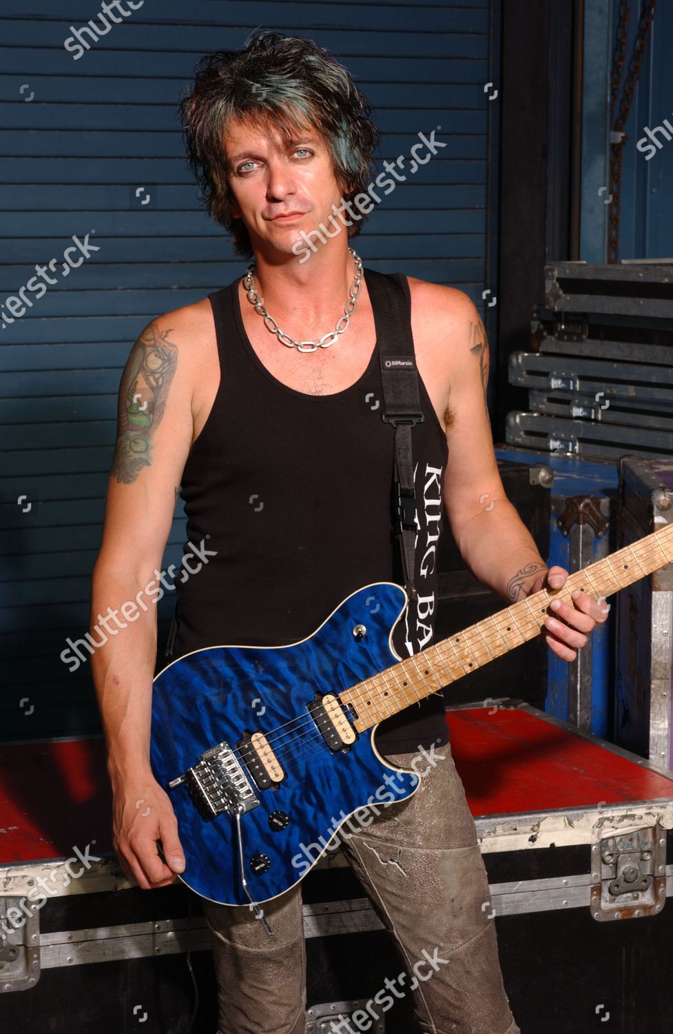 Dave Dave Sabo Skid Row Poses Editorial Stock Photo Stock Image