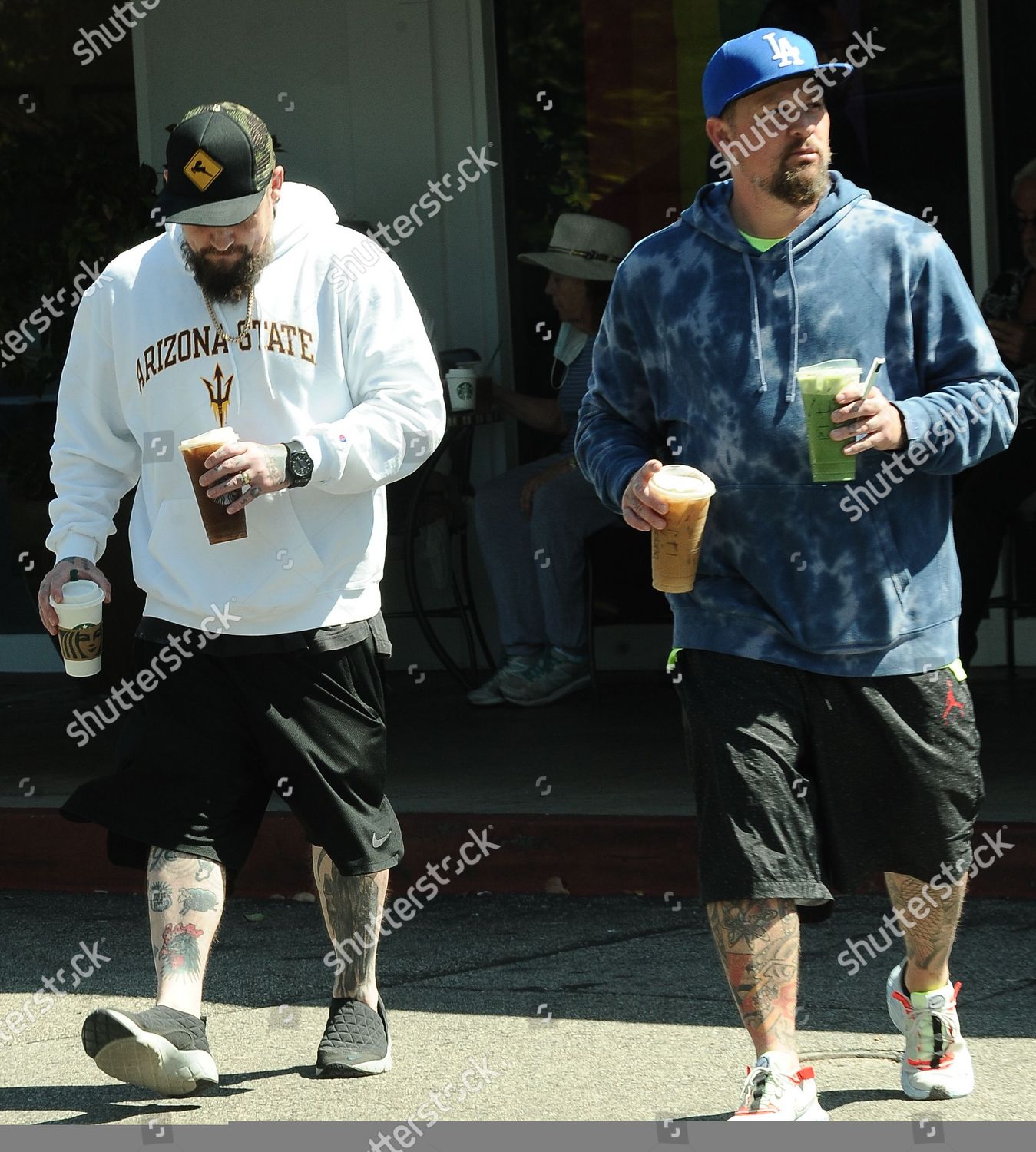 Exclusive Joel Madden Benji Madden Out Editorial Stock Photo - Stock 