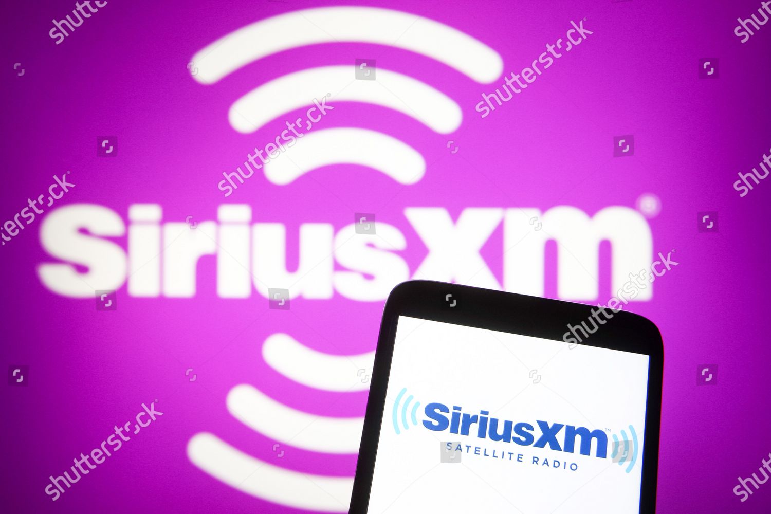 This Photo Illustration Sirius Xm Holdings Editorial Stock Photo ...