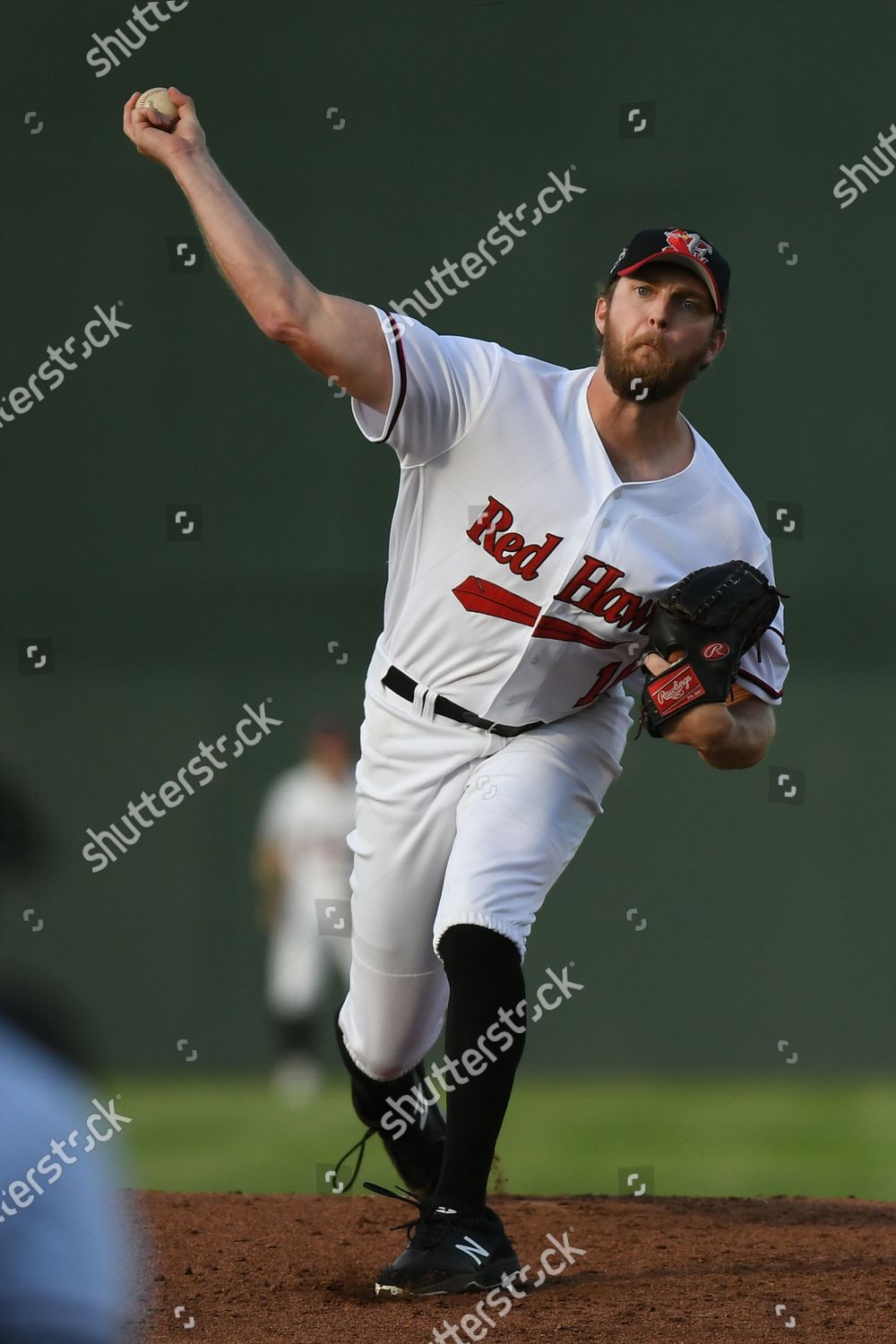 Fm Redhawks Pitcher Gage Hinsz 16 Editorial Stock Photo - Stock Image ...