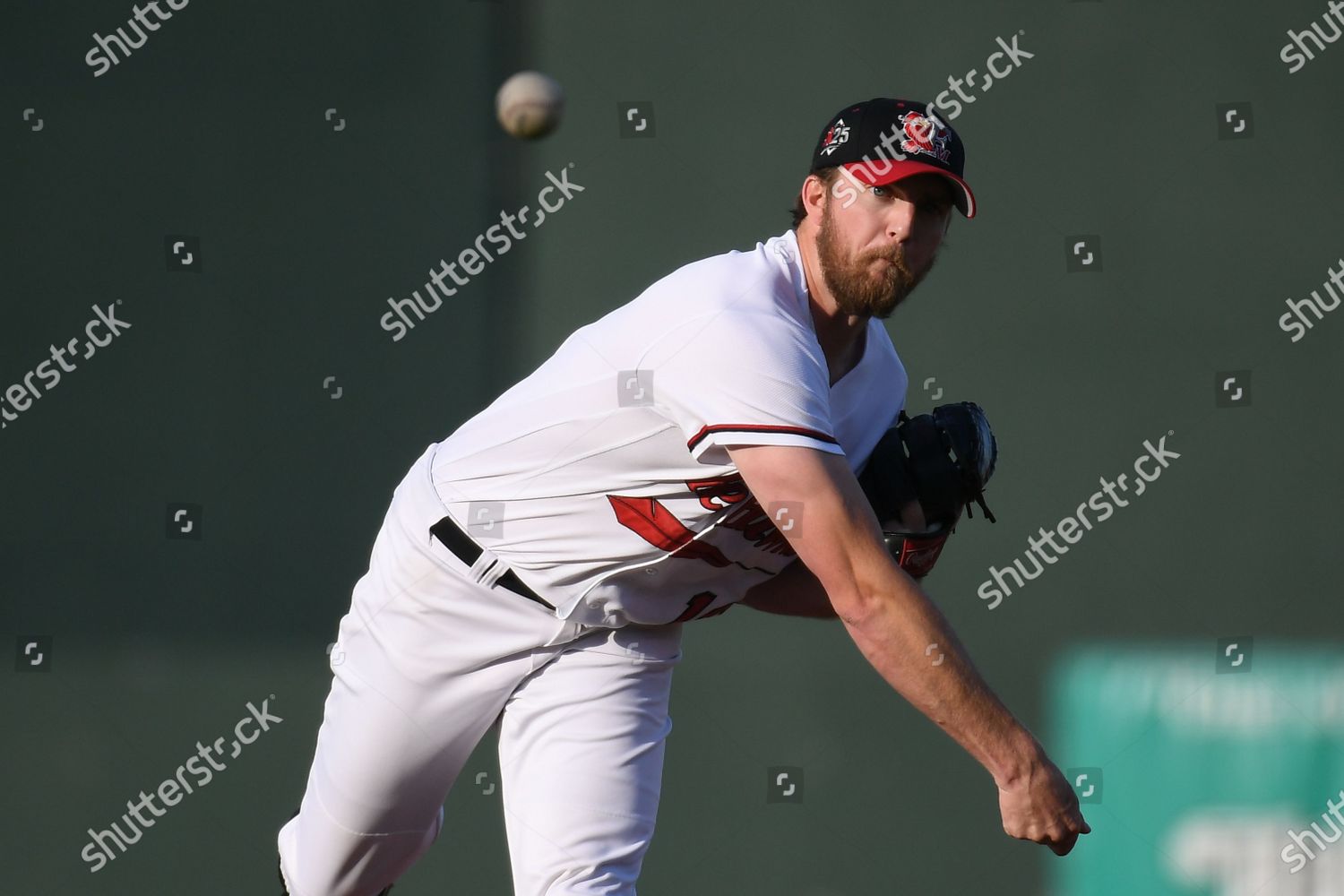 Fm Redhawks Pitcher Gage Hinsz 16 Editorial Stock Photo - Stock Image ...