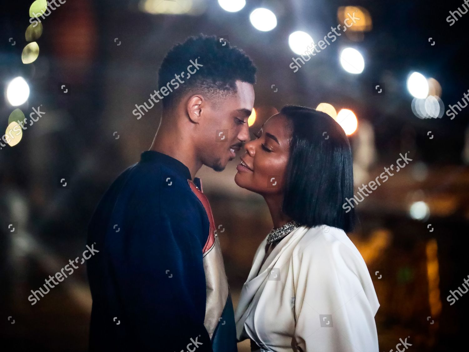 Gabrielle Union Keith Powers Seen Perfect Editorial Stock Photo - Stock