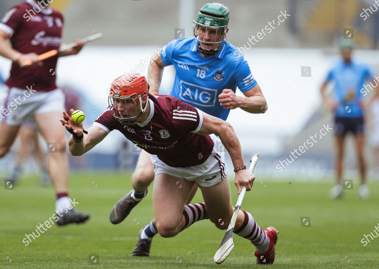 Galway Vs Dublin Galways Conor Whelan Editorial Stock Photo Stock