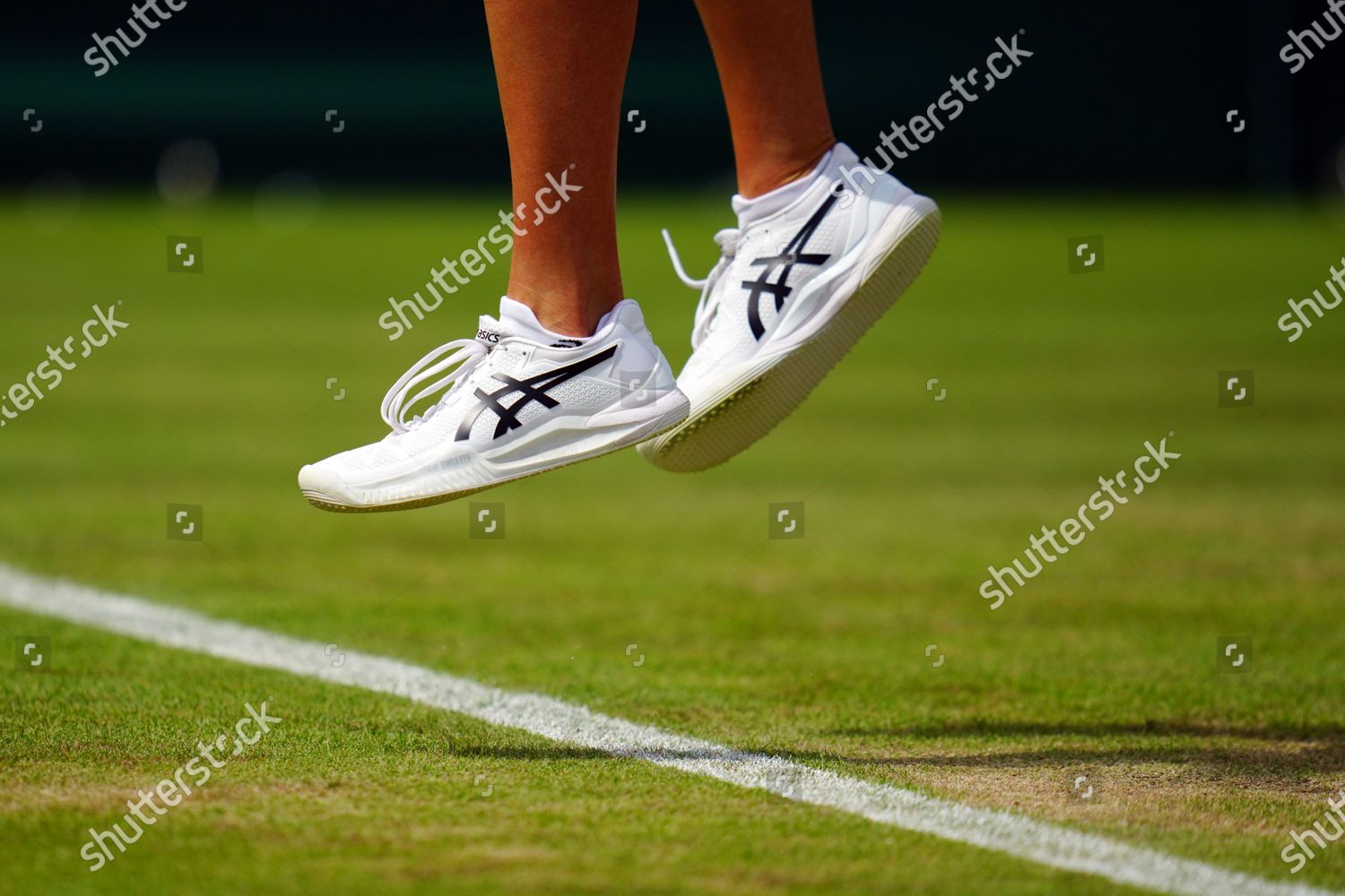 Asics Tennis Shoes Iga Swiatek Editorial Stock Photo - Stock Image