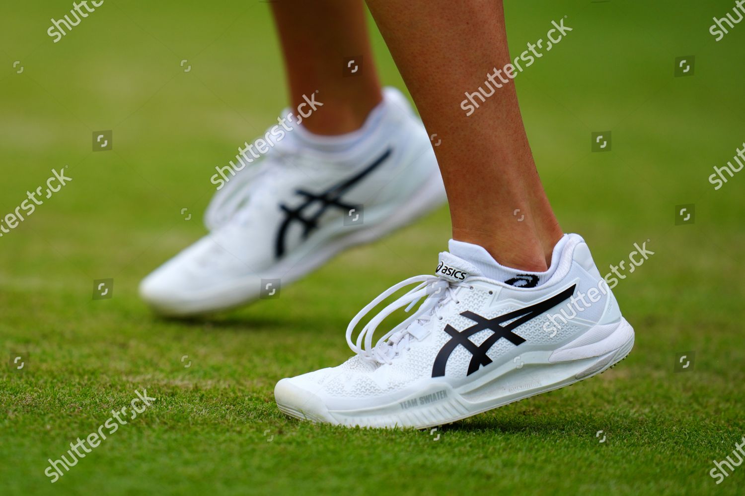Asics Tennis Shoes Iga Swiatek Editorial Stock Photo - Stock Image