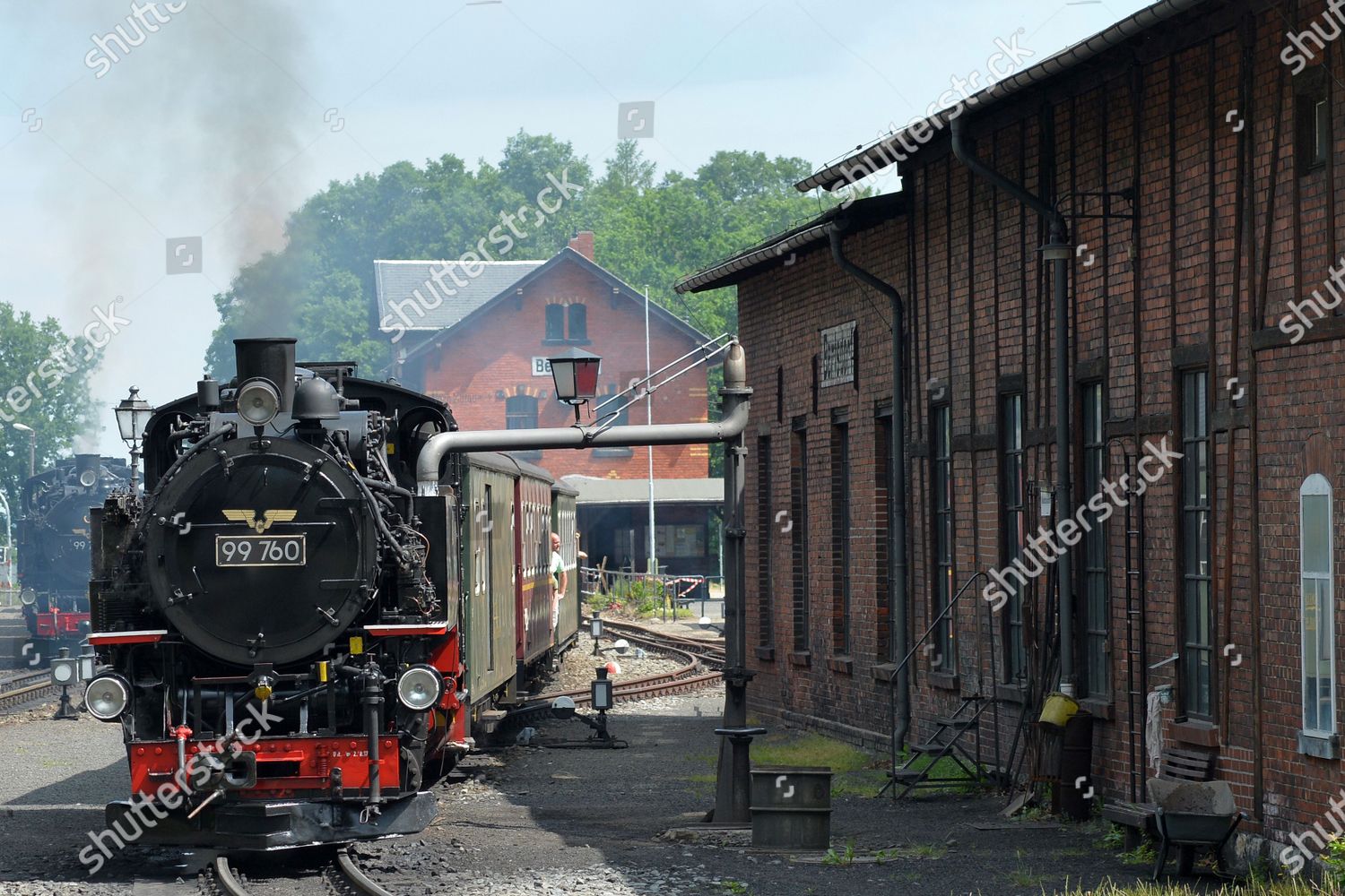 Steam Train Runs Zittau Narrowgauge Railway Editorial Stock Photo ...