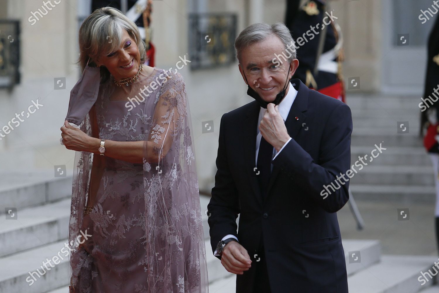 Bernard Arnault Wife Helene Mercierarnault Editorial Stock Photo ...