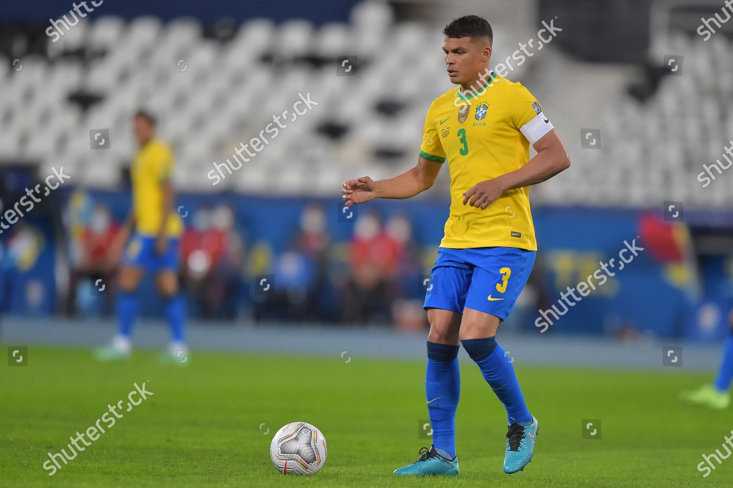 Thiago Silva Brazil Player During Match Editorial Stock Photo - Stock ...