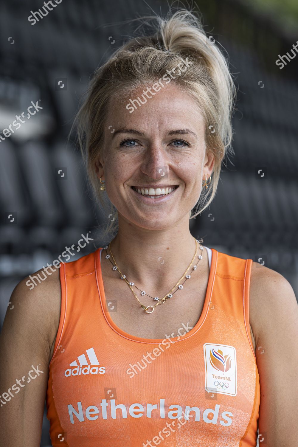 Portrait Hockey Player Lauren Stam Editorial Stock Photo Stock Image