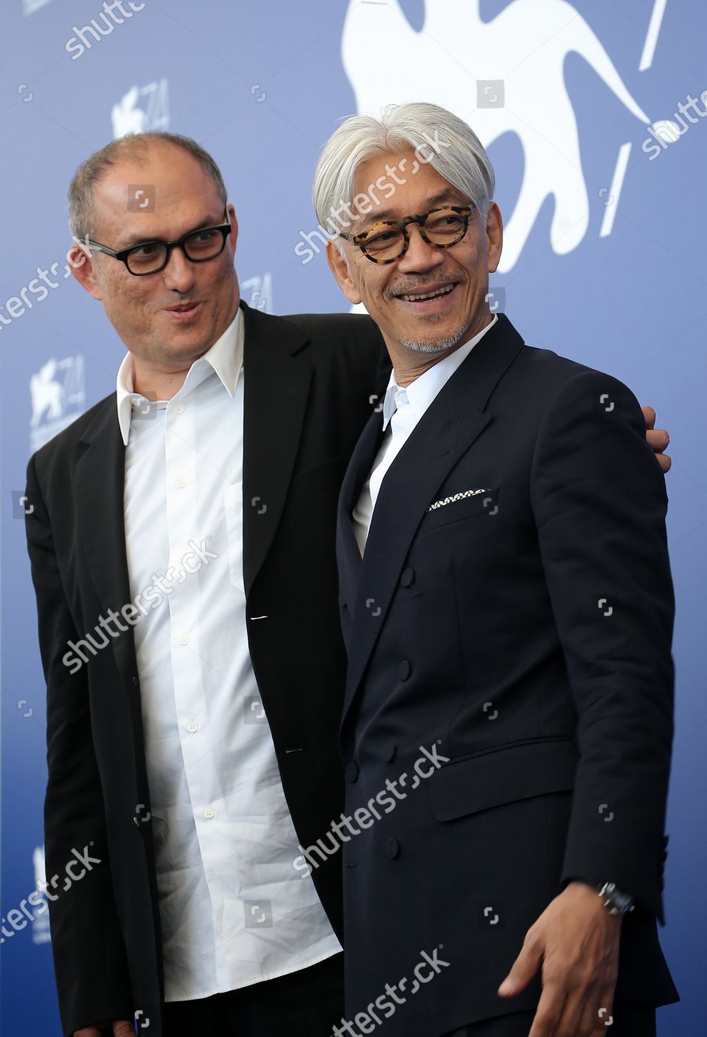 Stephen Nomura Schible Ryuichi Sakamoto Attend Editorial Stock Photo ...