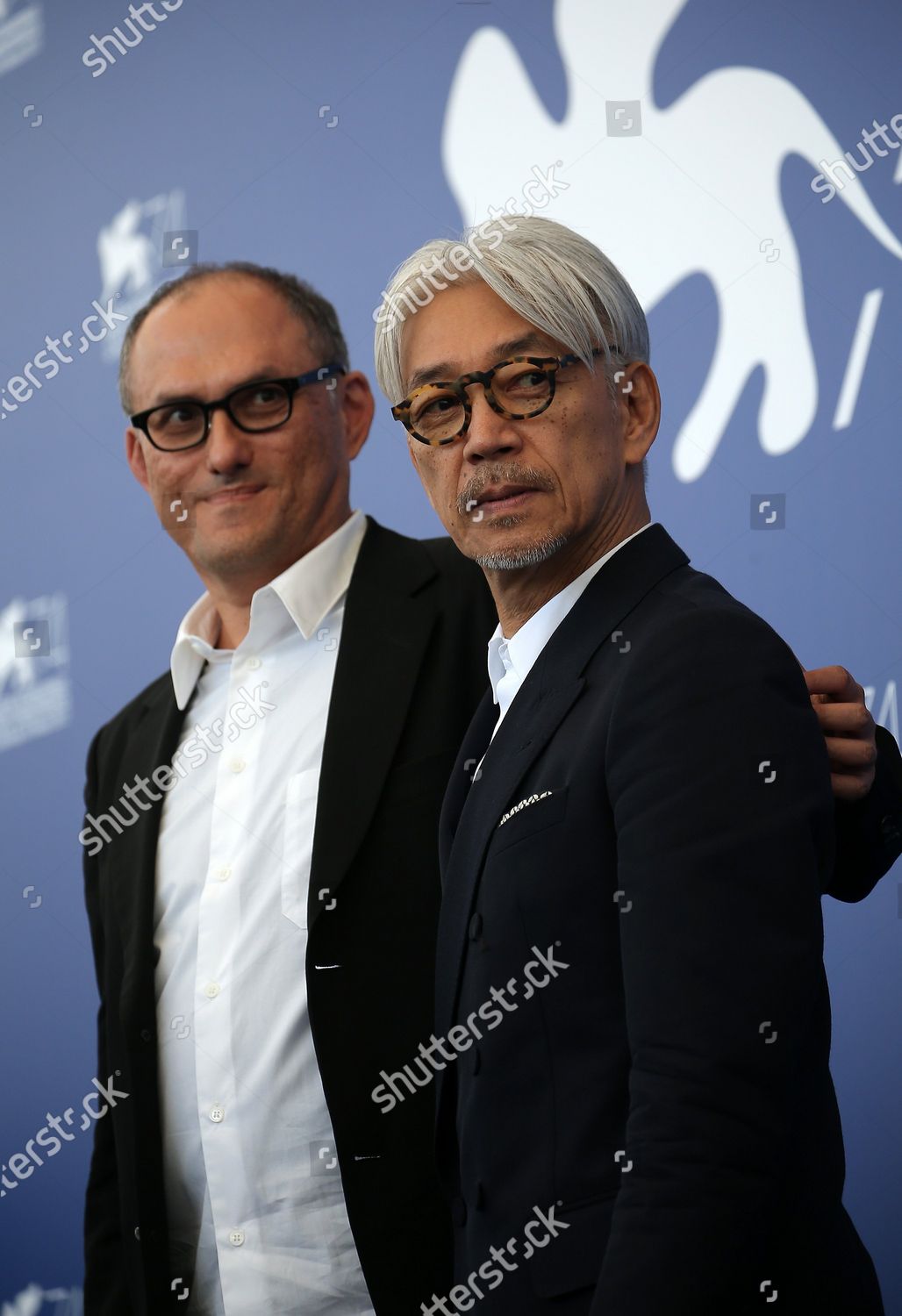 Stephen Nomura Schible Ryuichi Sakamoto Attend Editorial Stock Photo ...