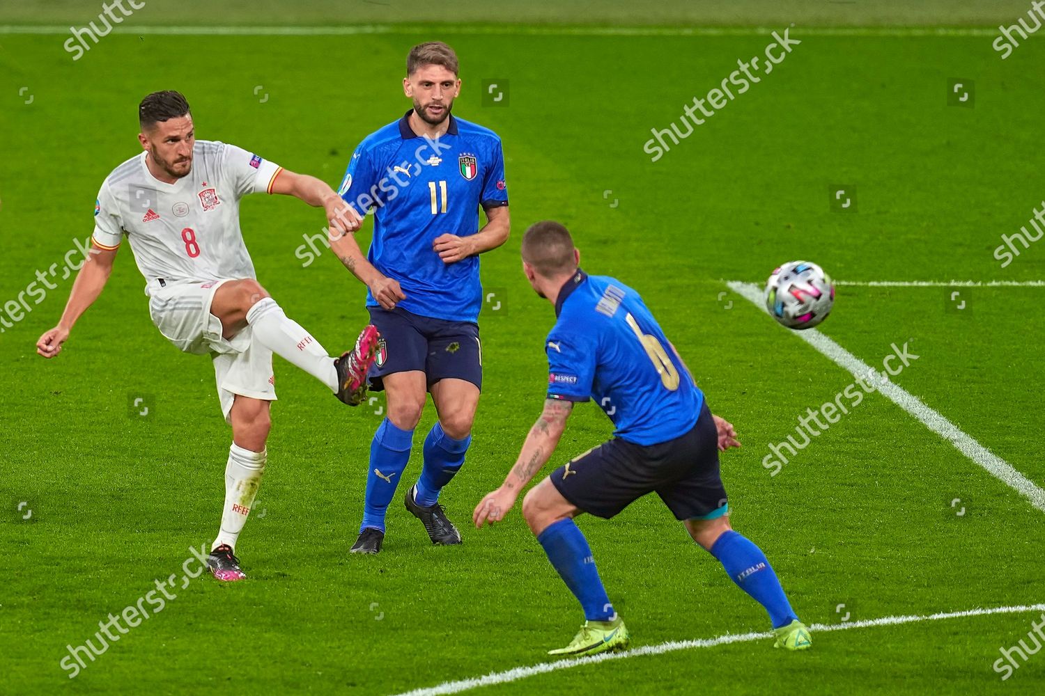 Koke Resurreccion Spain Marco Verratti Ciro Editorial Stock Photo ...