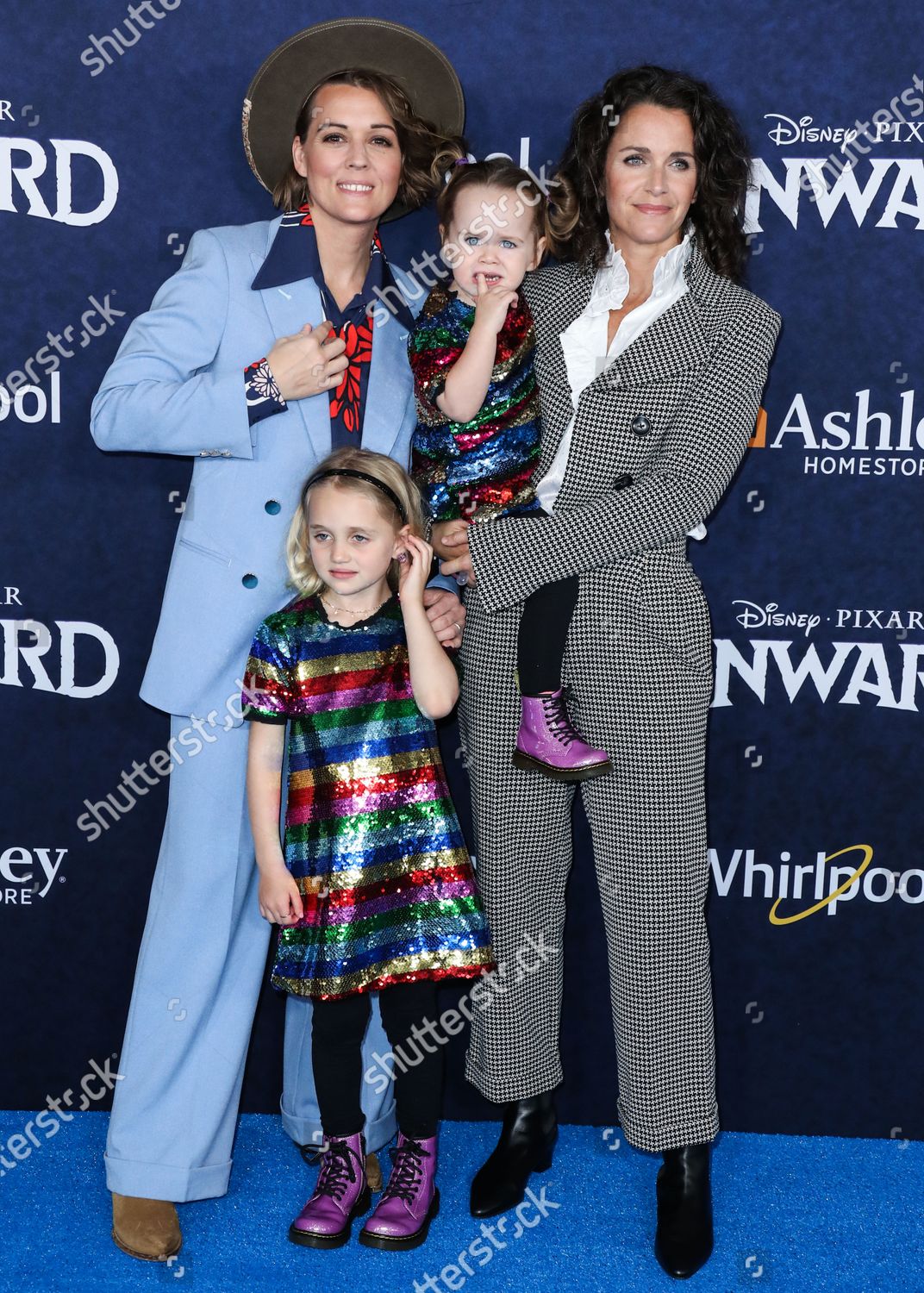 Brandi Carlile Evangeline Ruth Carlile Elijah Editorial Stock Photo