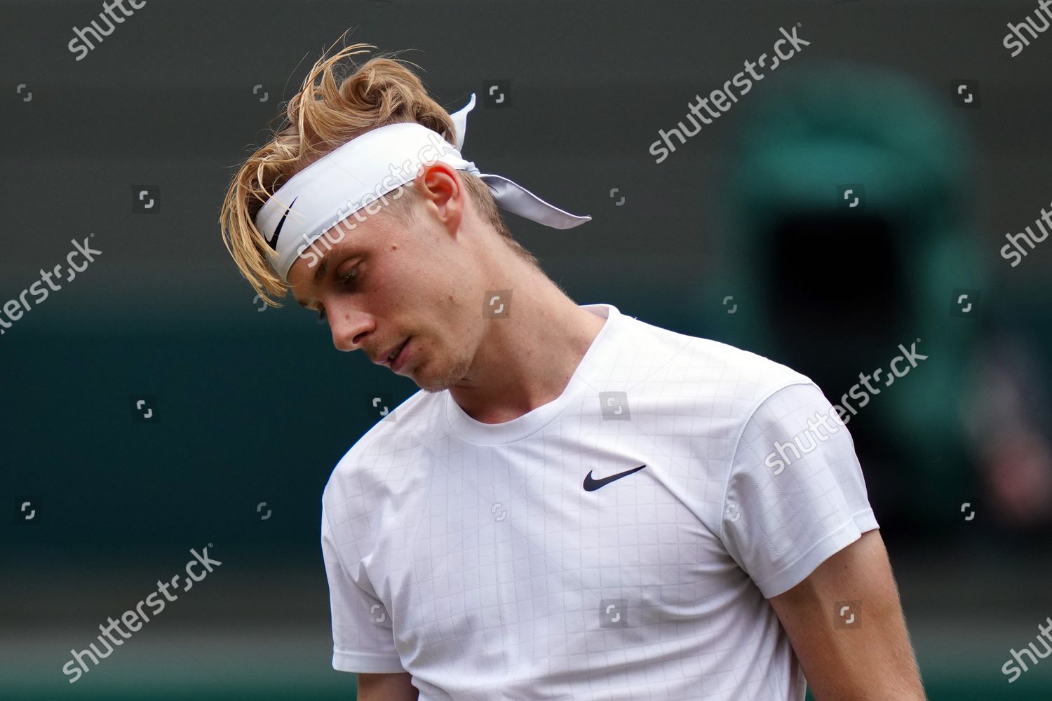 Denis Shapovalov During His Quarterfinal Match Editorial Stock Photo ...