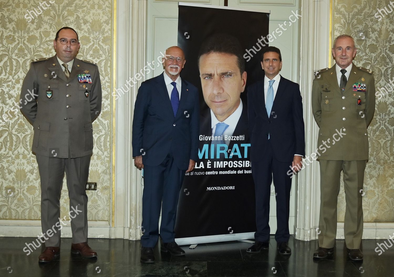 Giovanni Bozzetti Mauro Del Vecchio Military Editorial Stock Photo ...