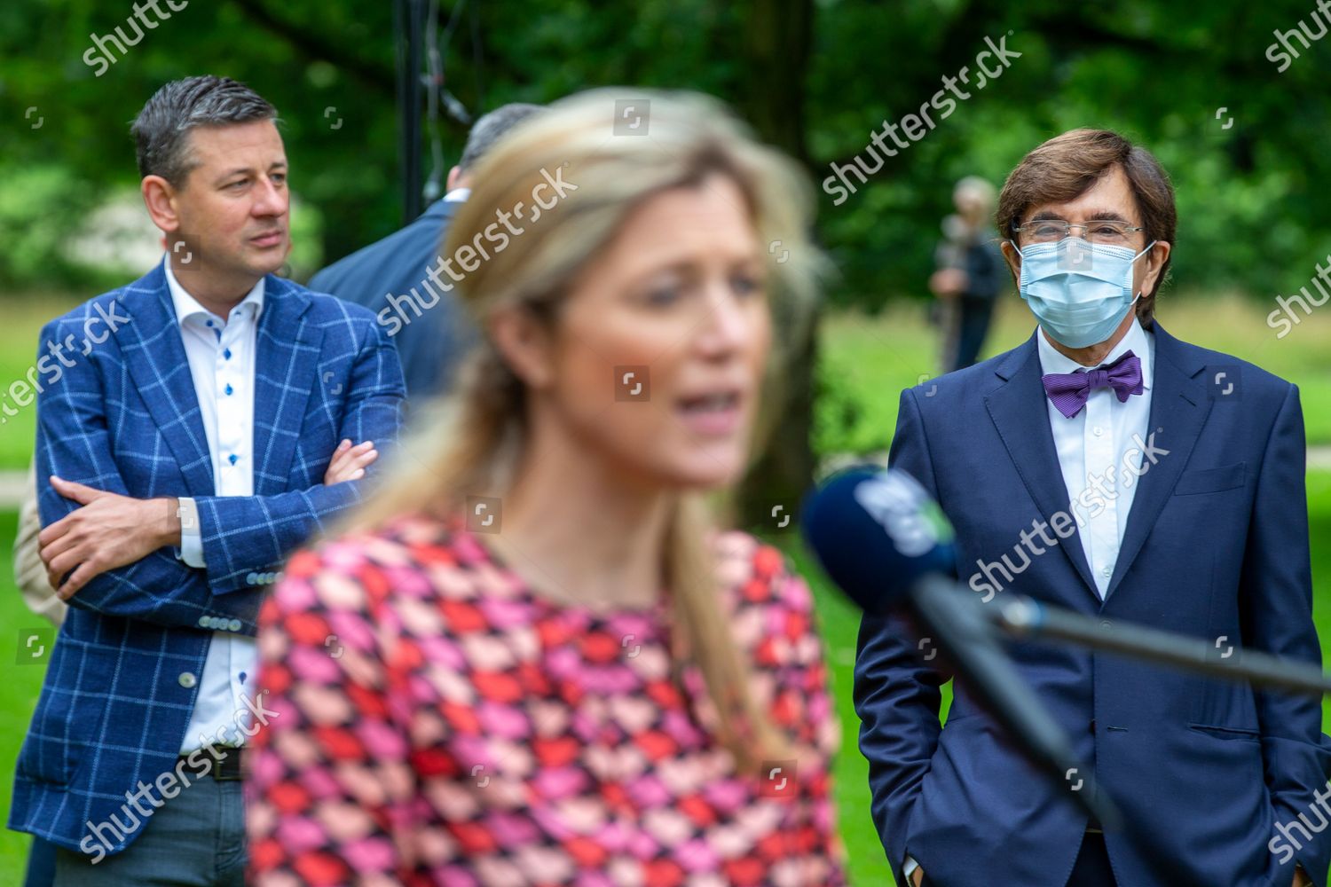 Vlaams Belangs Chris Janssens Interior Minister Editorial Stock Photo ...