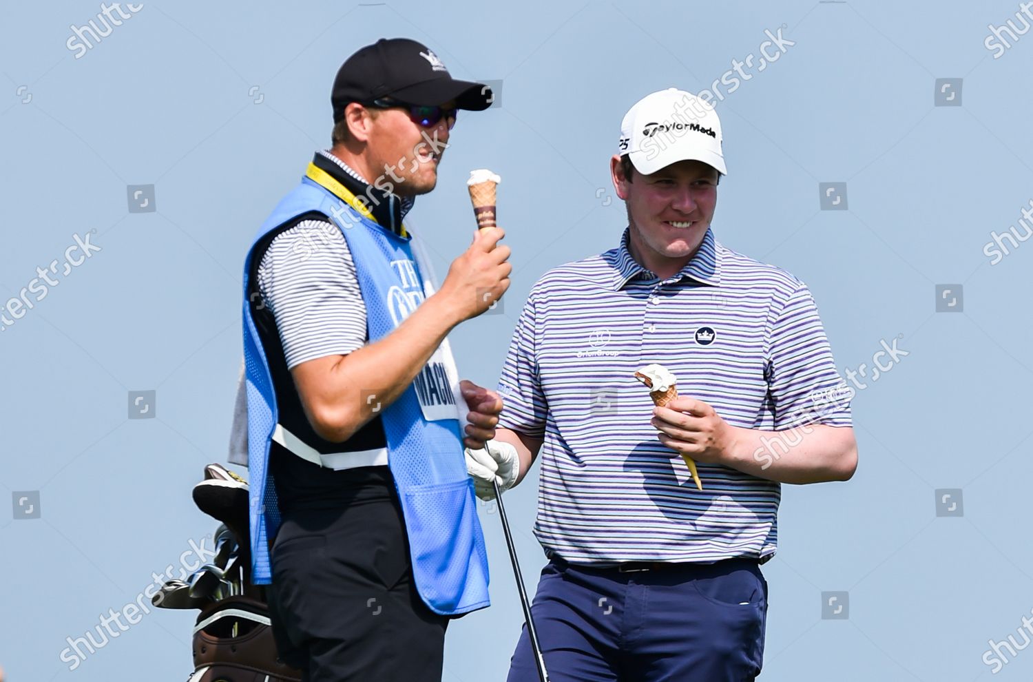 Robert Macintyre His Caddy Find Time Editorial Stock Photo - Stock ...