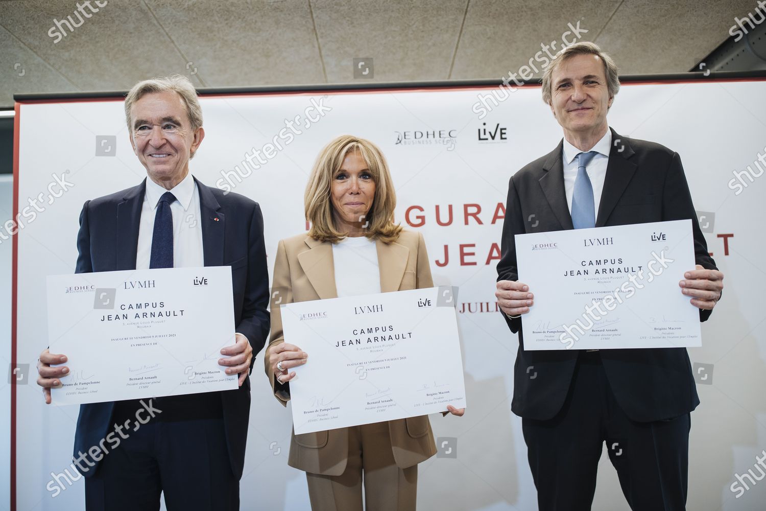 Inauguration of the Jean Arnault Campus in Roubaix, in partnership
