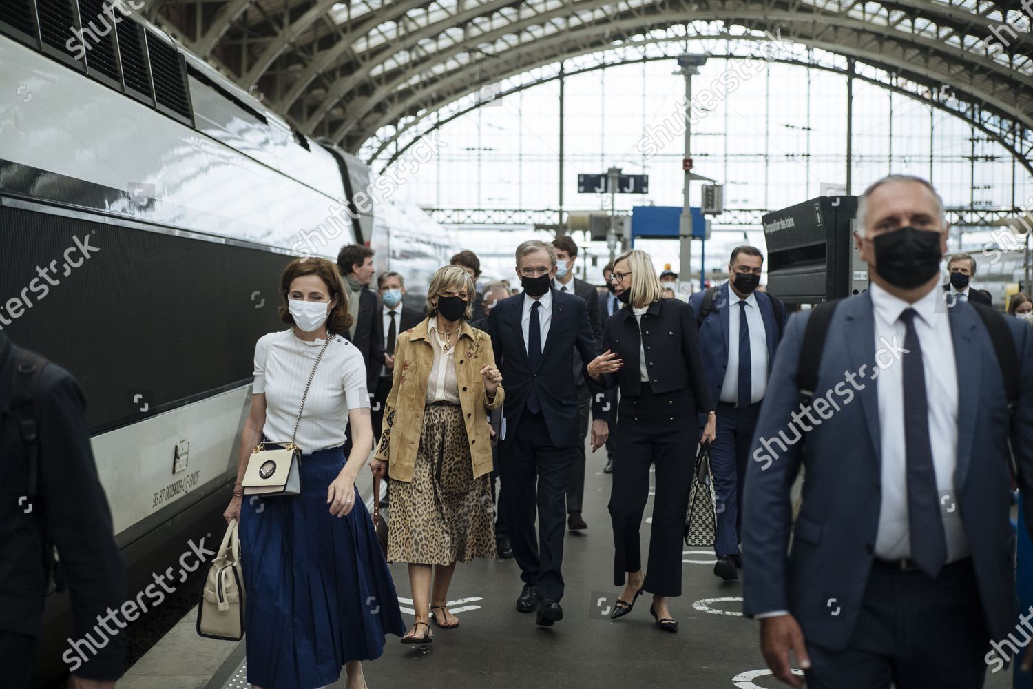 President Chief Executive Lvmh Bernard Arnault Editorial Stock Photo