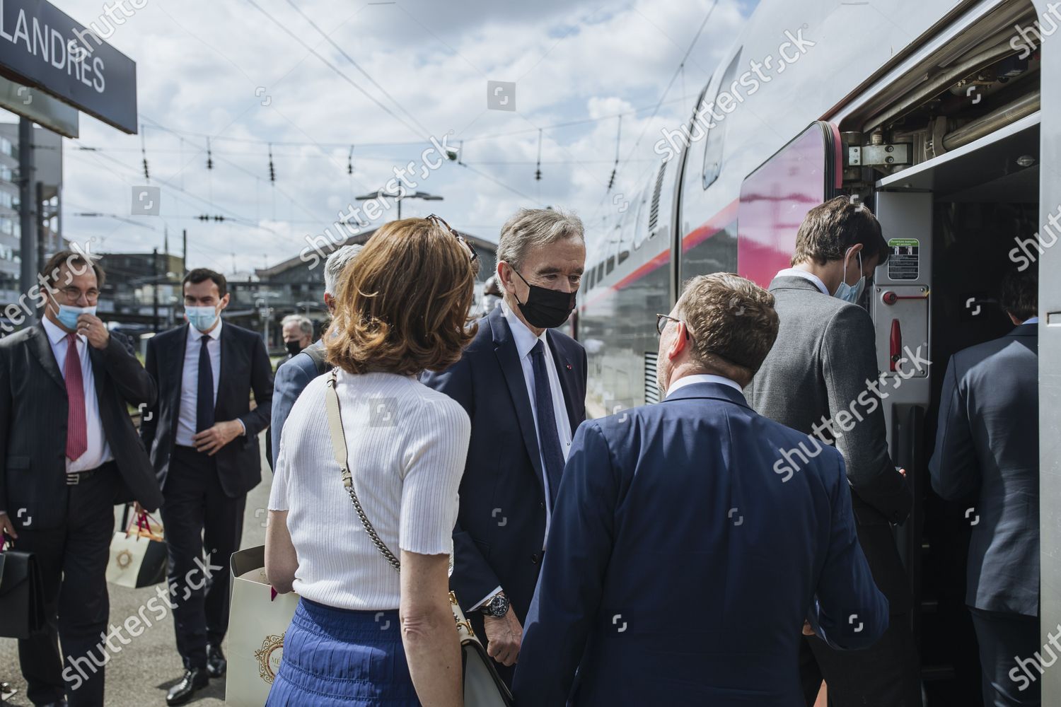 President Chief Executive Lvmh Bernard Arnault Editorial Stock Photo