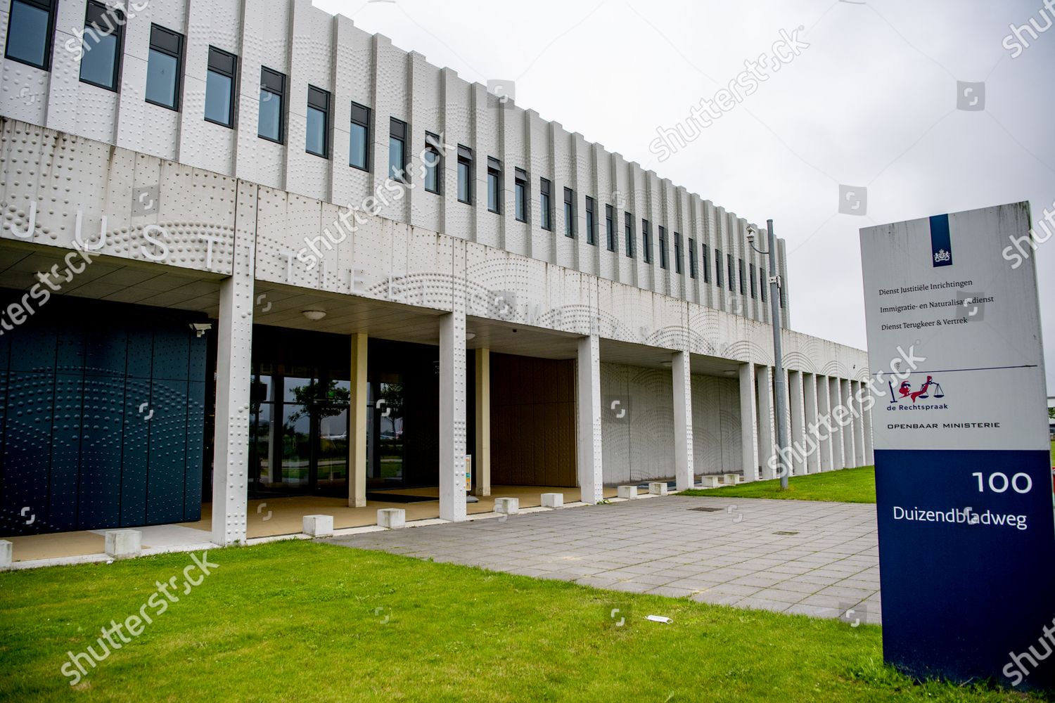 Arrival Secure Transport Judicial Complex Schiphol Editorial Stock ...