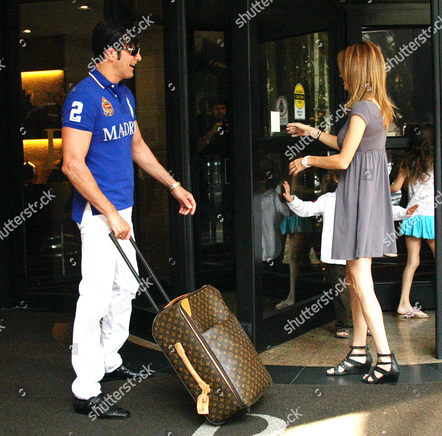 Dr Robert Rey Wife Hayley Rey Editorial Stock Photo - Stock Image ...
