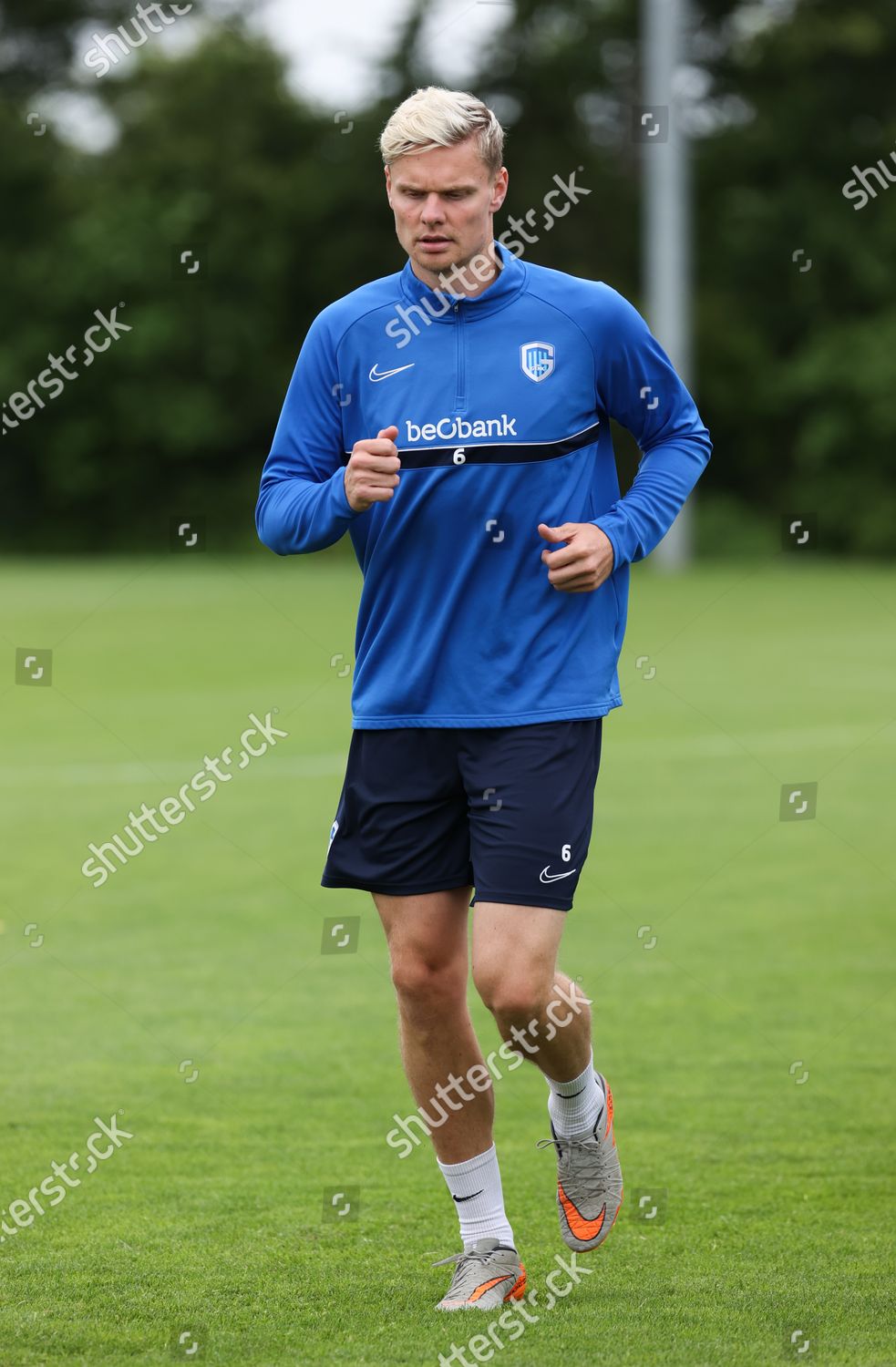 Genks Simen Juklerod Pictured During Training Editorial Stock Photo