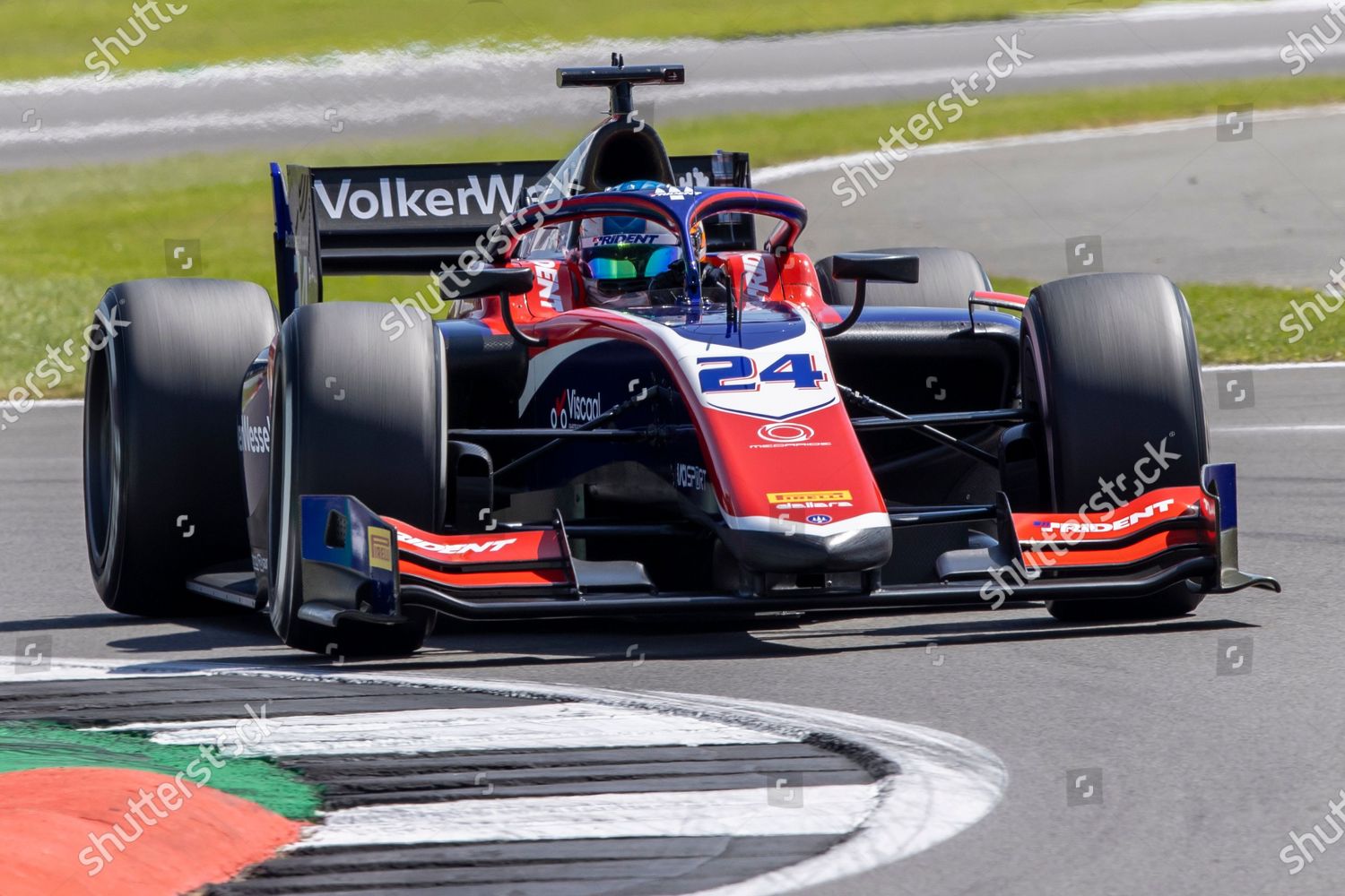 Bent Viscaal His Trident Dallara F2 Editorial Stock Photo Stock Image