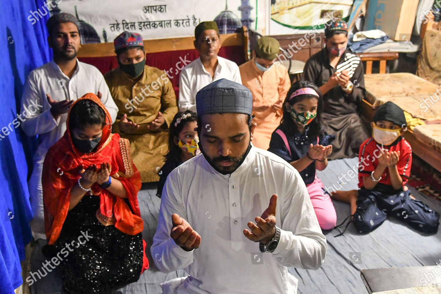 People Doing Eid Al Adha Namaz Editorial Stock Photo Stock Image Shutterstock