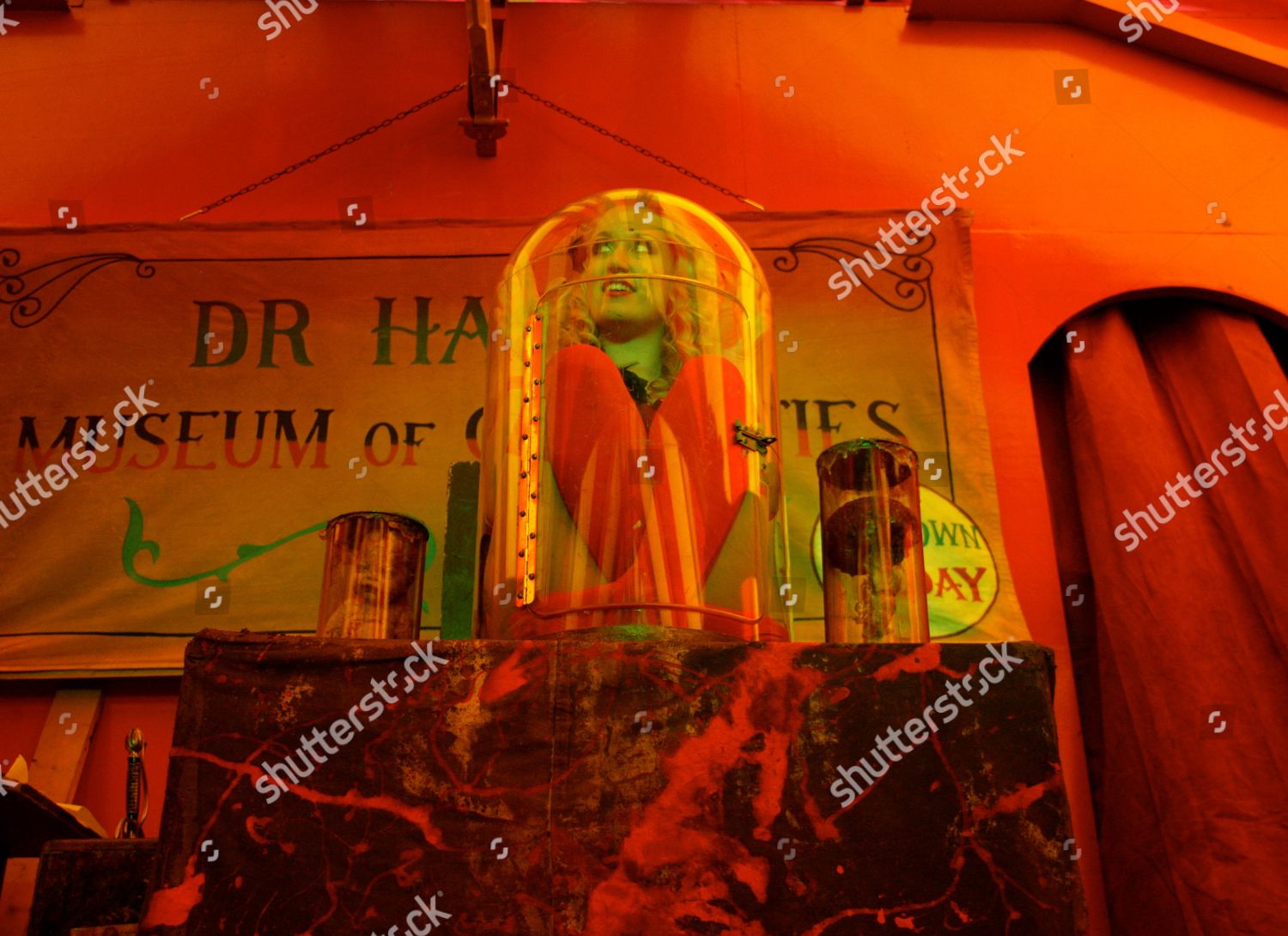 Doktor Haze Circus Horrors Freak Show Editorial Stock Photo Stock